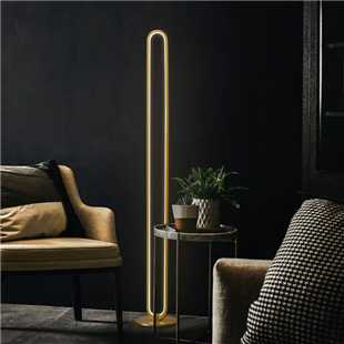 LAMBADER VE MASA LED AYDINLATMALAMBADER LED AYDINLATMA-5-ESKİTME GOLD