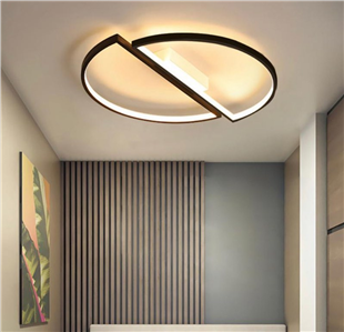 PLAFONYER LED AVİZEPLAFONYER LED AVİZE-4-SİYAH GÖVDE RENGİ