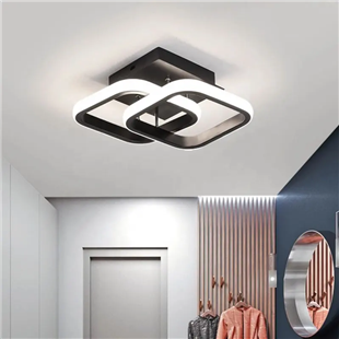 PLAFONYER LED AVİZEPLAFONYER LED AVİZE-51-SİYAH