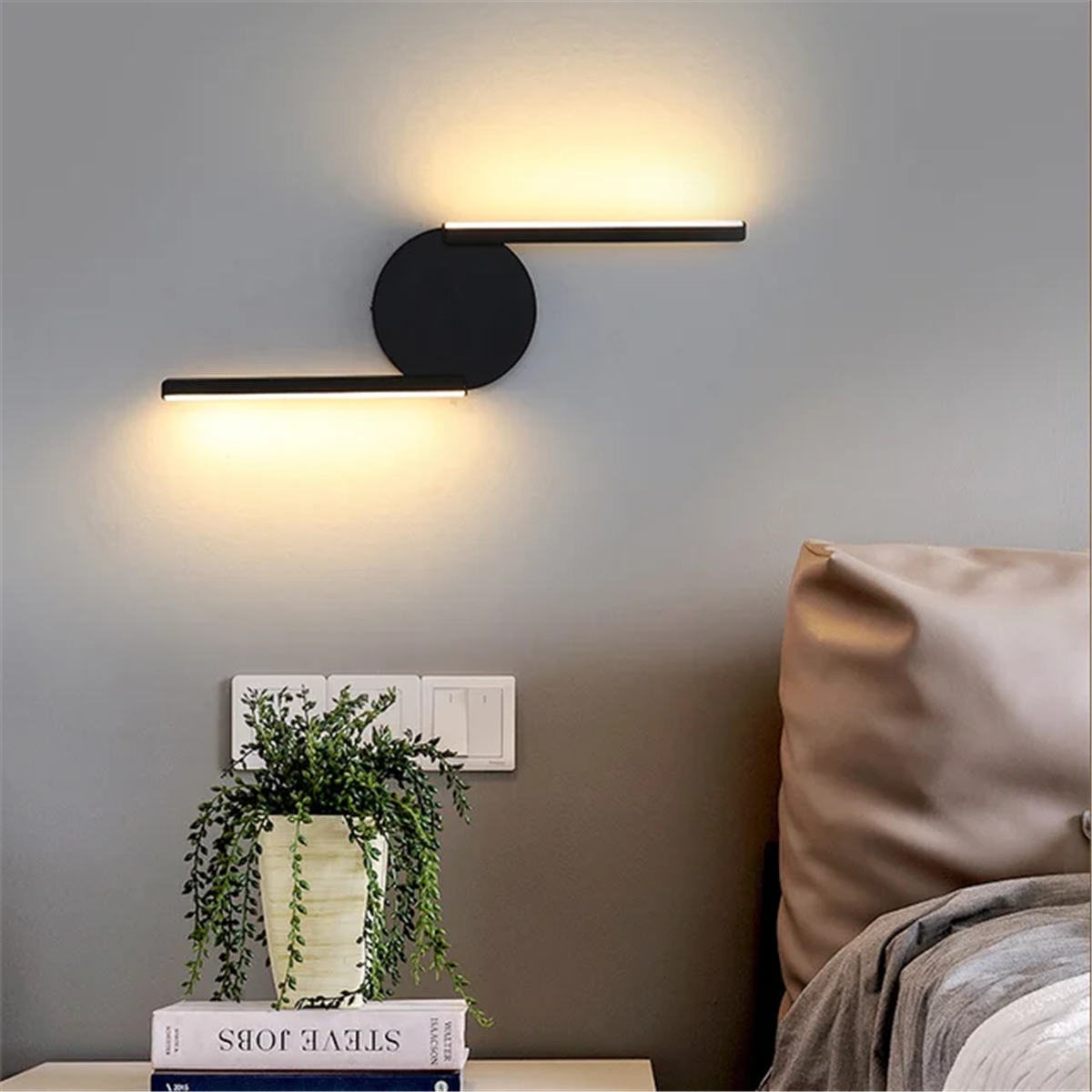 APLİK LED AYDINLATMAAPLİK LED AYDINLATMA-11-SİYAH