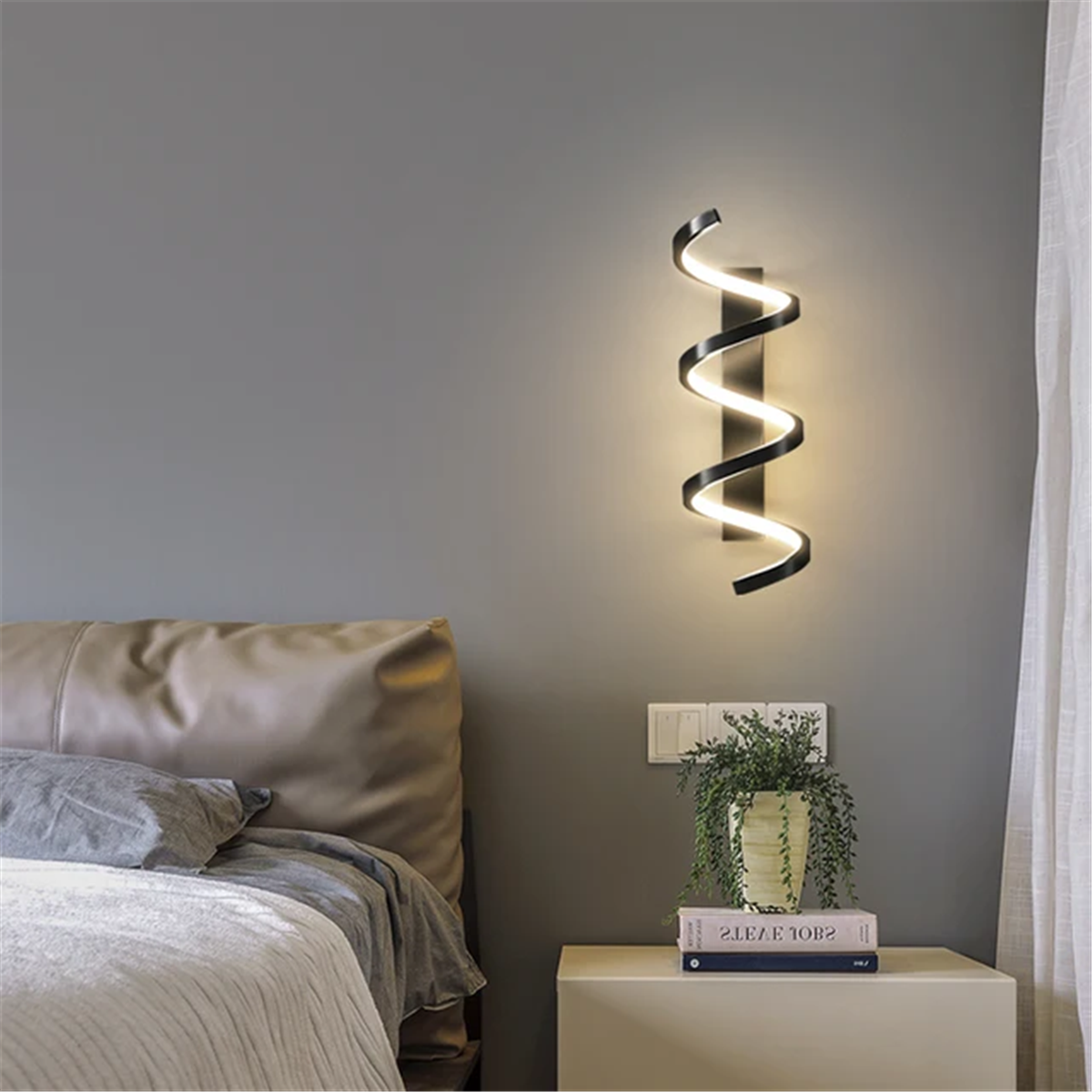 APLİK LED AYDINLATMAAPLİK LED AYDINLATMA-26-SİYAH