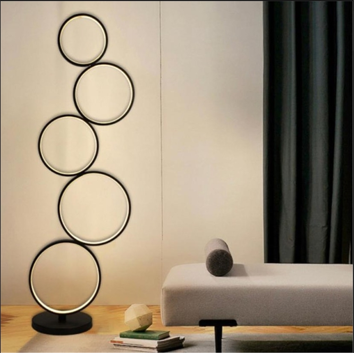 LAMBADER VE MASA LED AYDINLATMALAMBADER LED AYDINLATMA-4-ESKİTME GOLD
