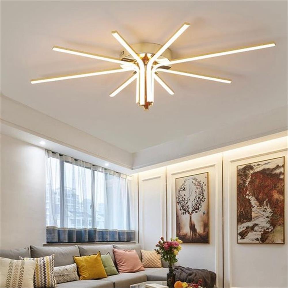 PLAFONYER LED AVİZEPLAFONYER LED AVİZE-55-SİYAH