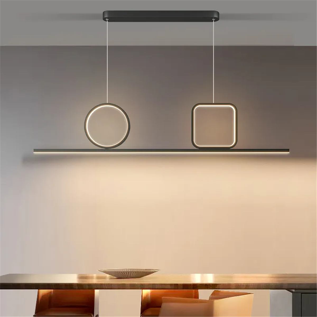 SARKIT LED AVİZESARKIT LED AVİZE-51-SİYAH GÖVDE