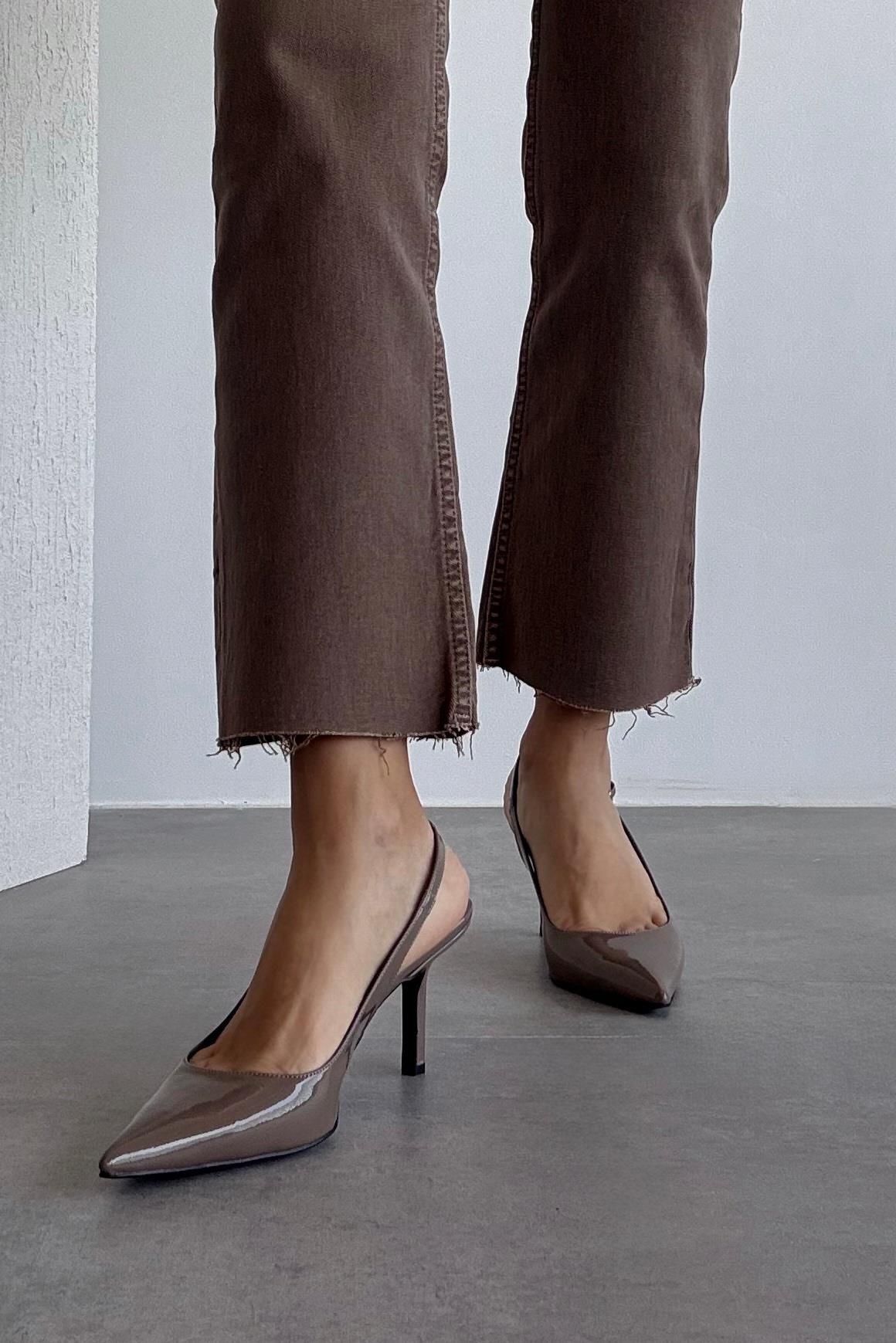 Sale Naomi Vizon Topuklu Ayakkabı