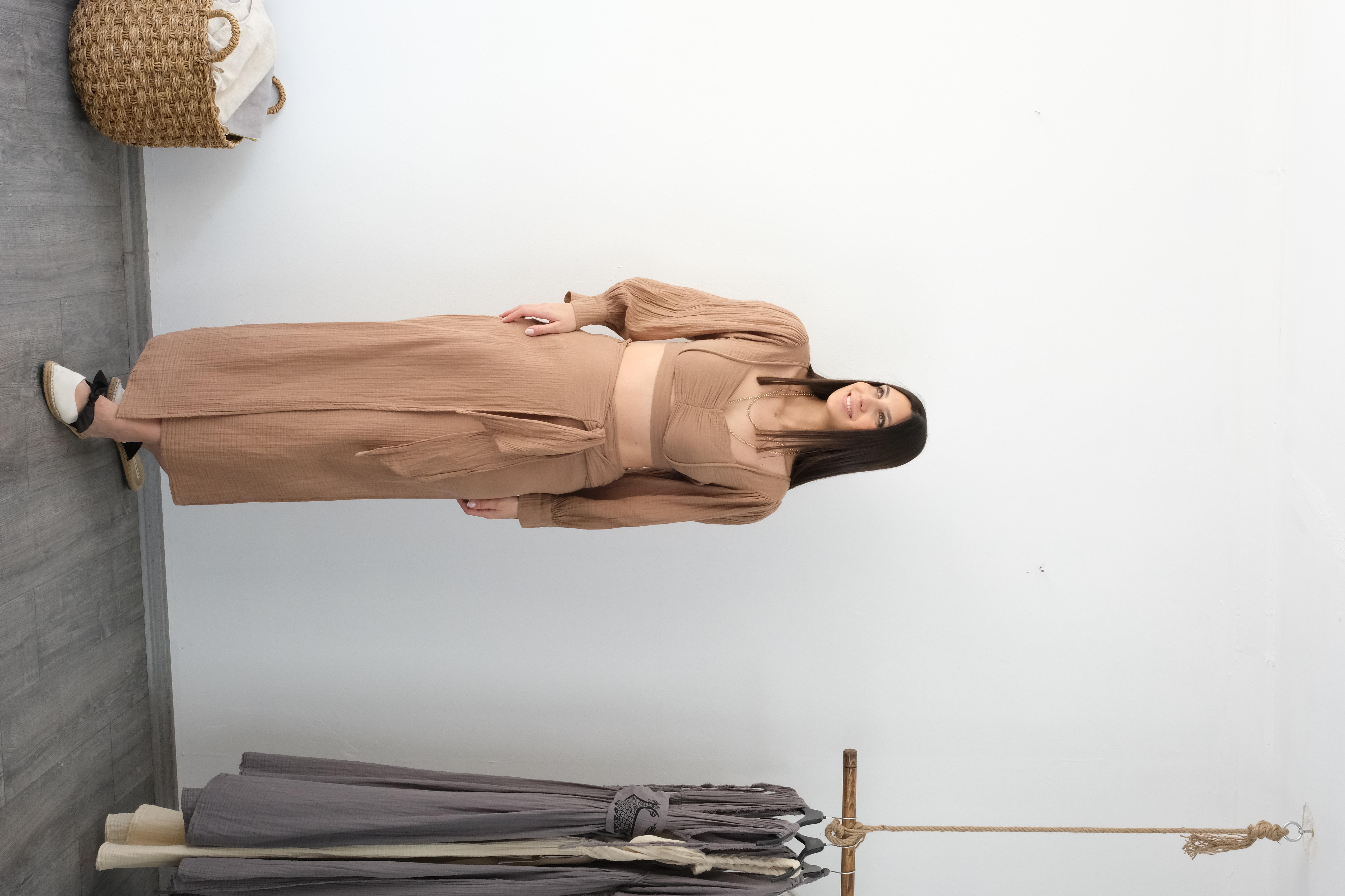 ALİCE BİSKÜVİ MÜSLİN ETEK