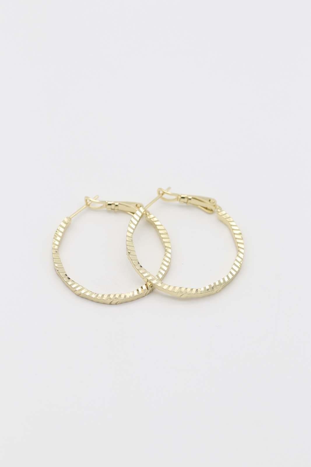 AMİRA GOLD HALKA KÜPE