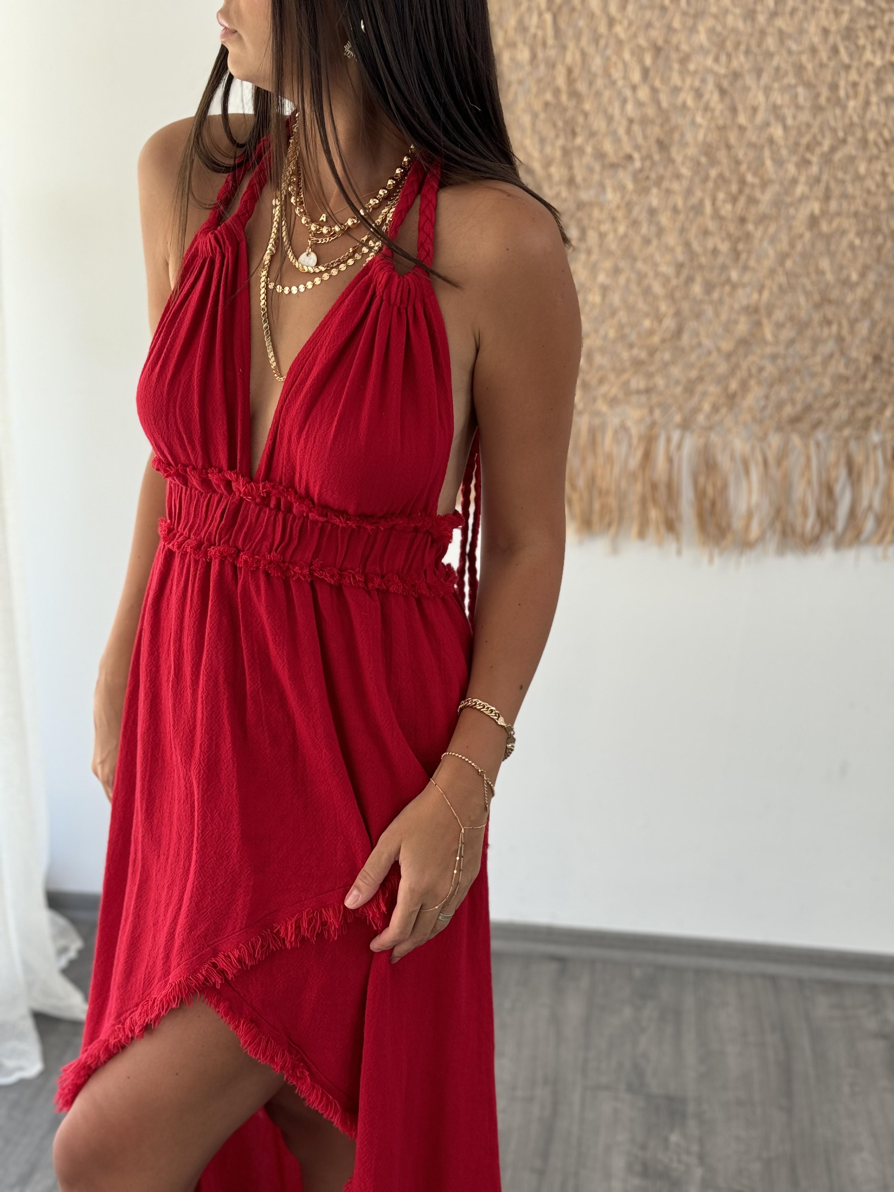 DOHA VİŞNE TASARIM ELBİSE