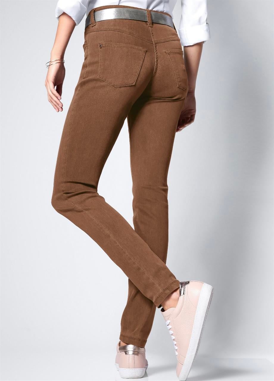 DREAM SKİNNY PAÇA KAHVE JEAN