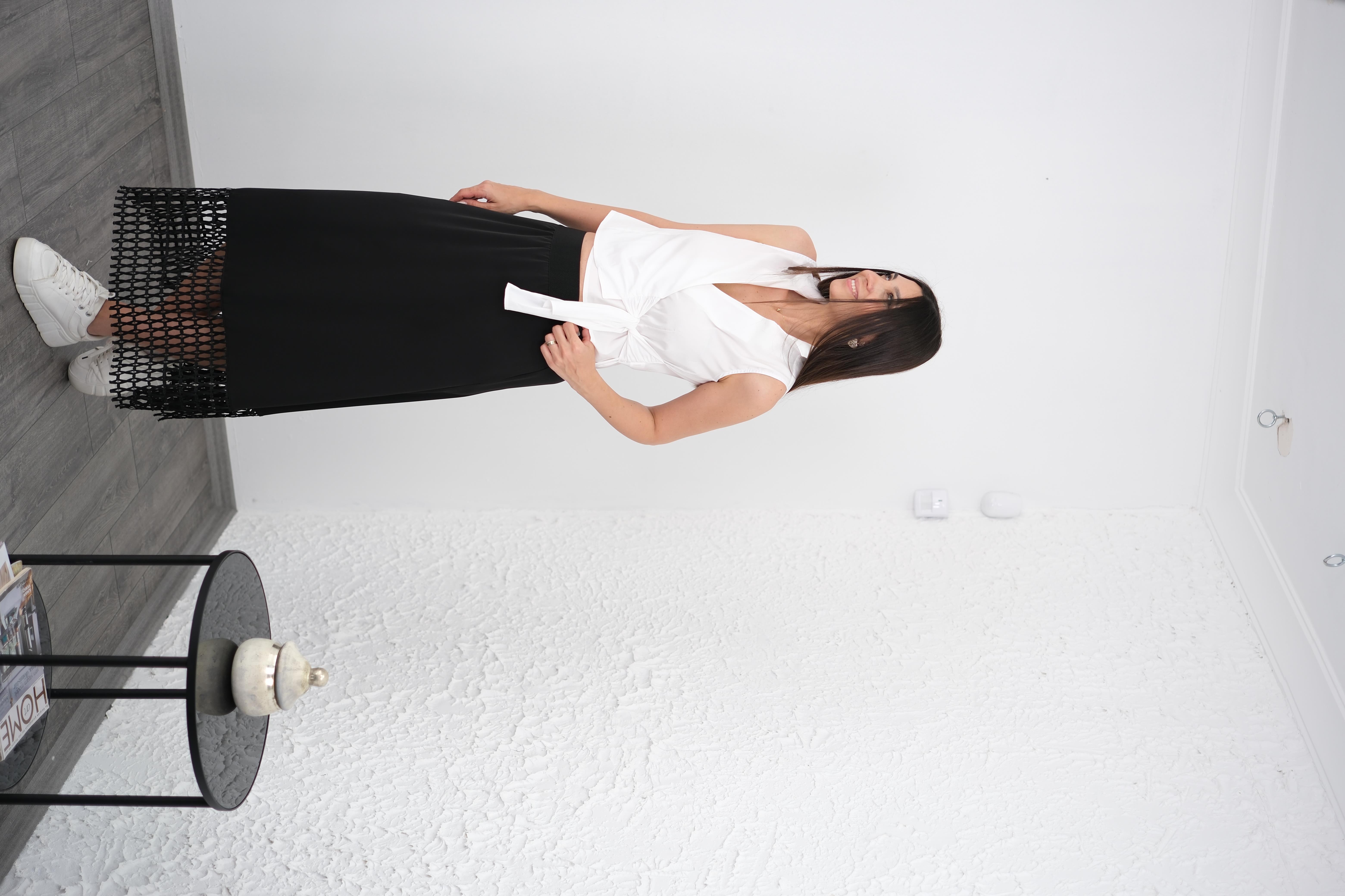 JENNY FİLE DETAYLI TASARIM ETEK
