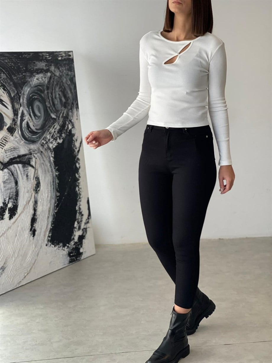 NAPOLİ SİYAH SLİM JEAN