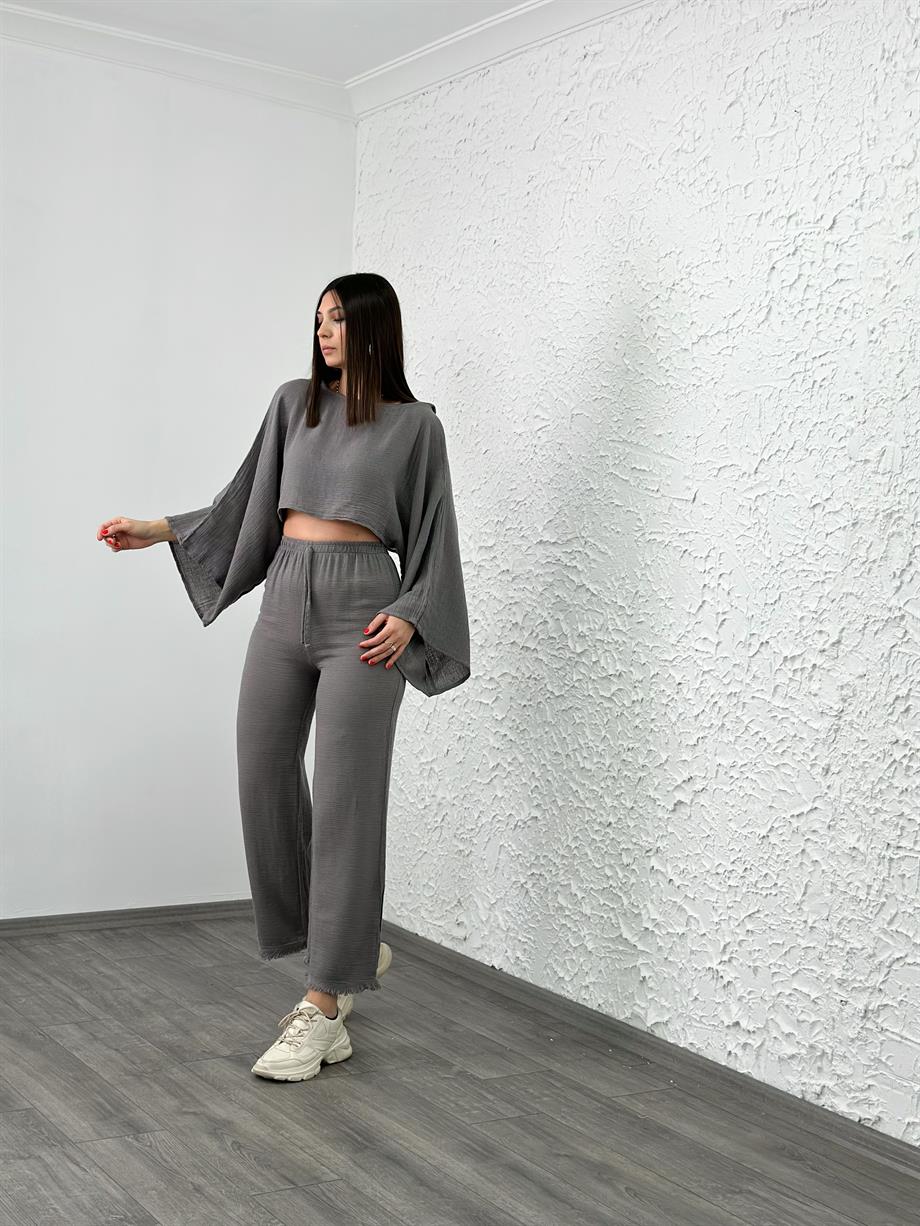 NATURAL ANTRASİT PANTOLON