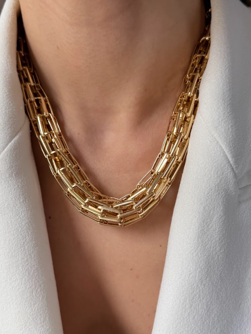 NURA GOLD TASARIM KOLYE