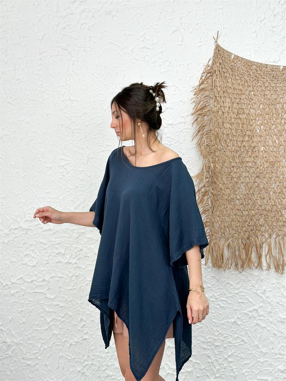 OLİMPO PETROL MAVİSİ BLUZ