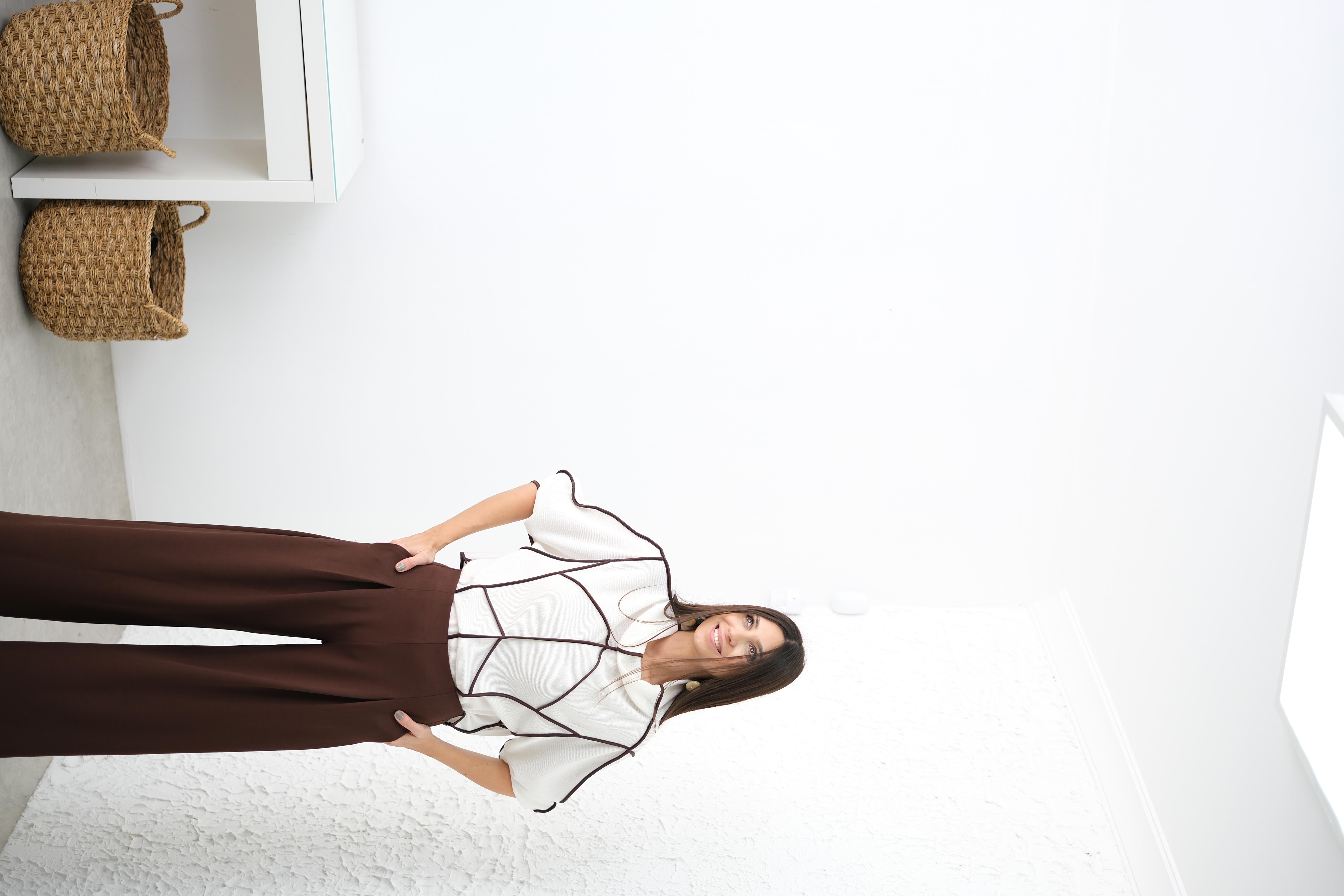 OPLY KAHVE MODAL PANTOLON