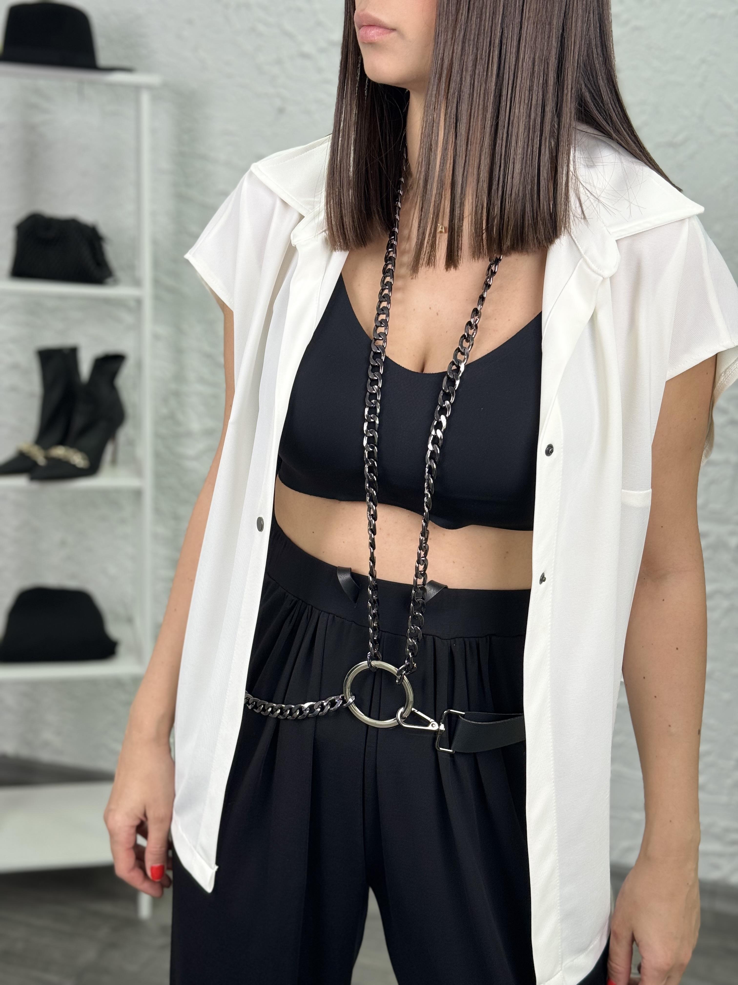 PATE SİYAH TASARIM KEMER