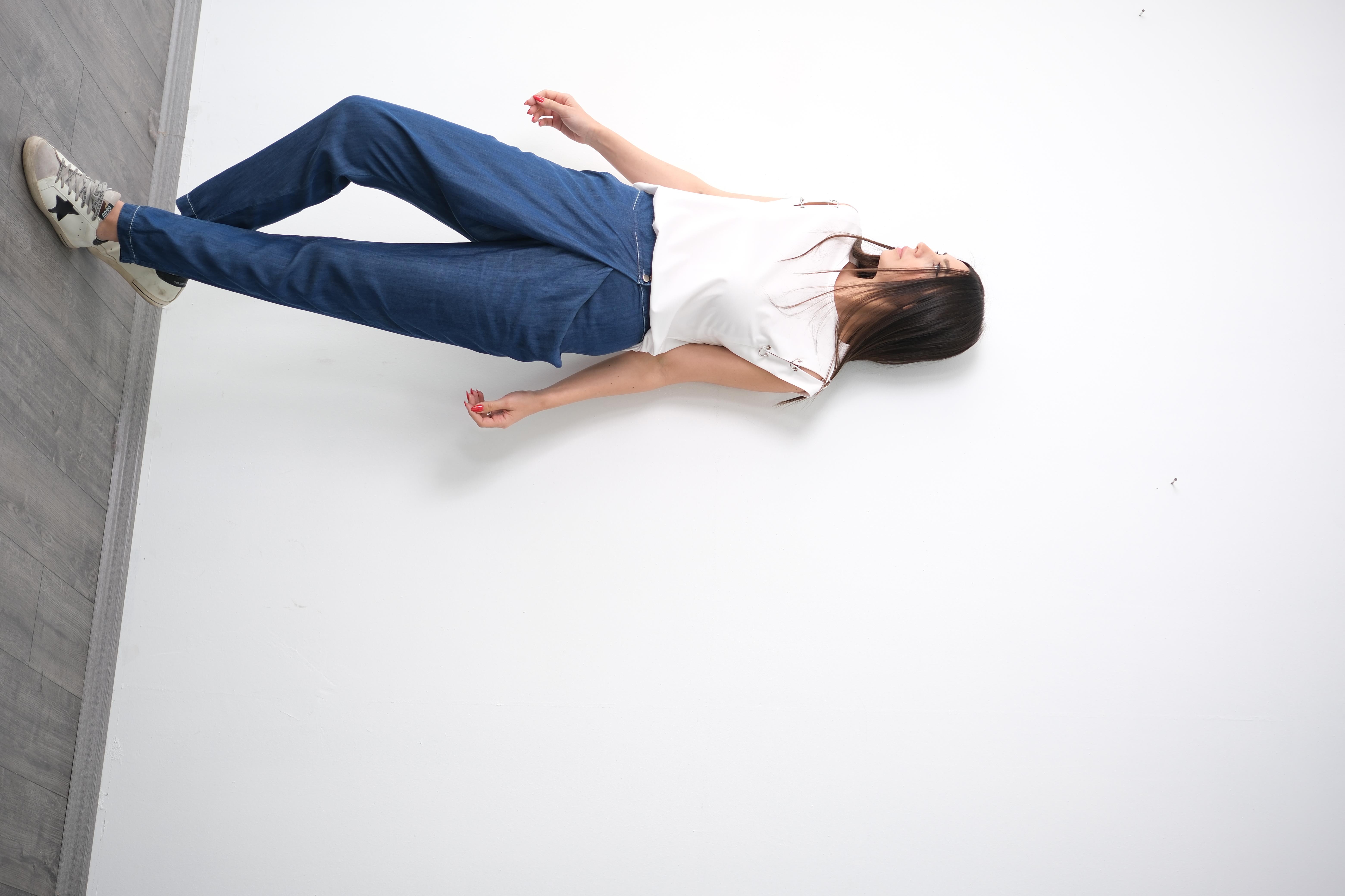 PEDU KAPAKLI JEAN PANTOLON