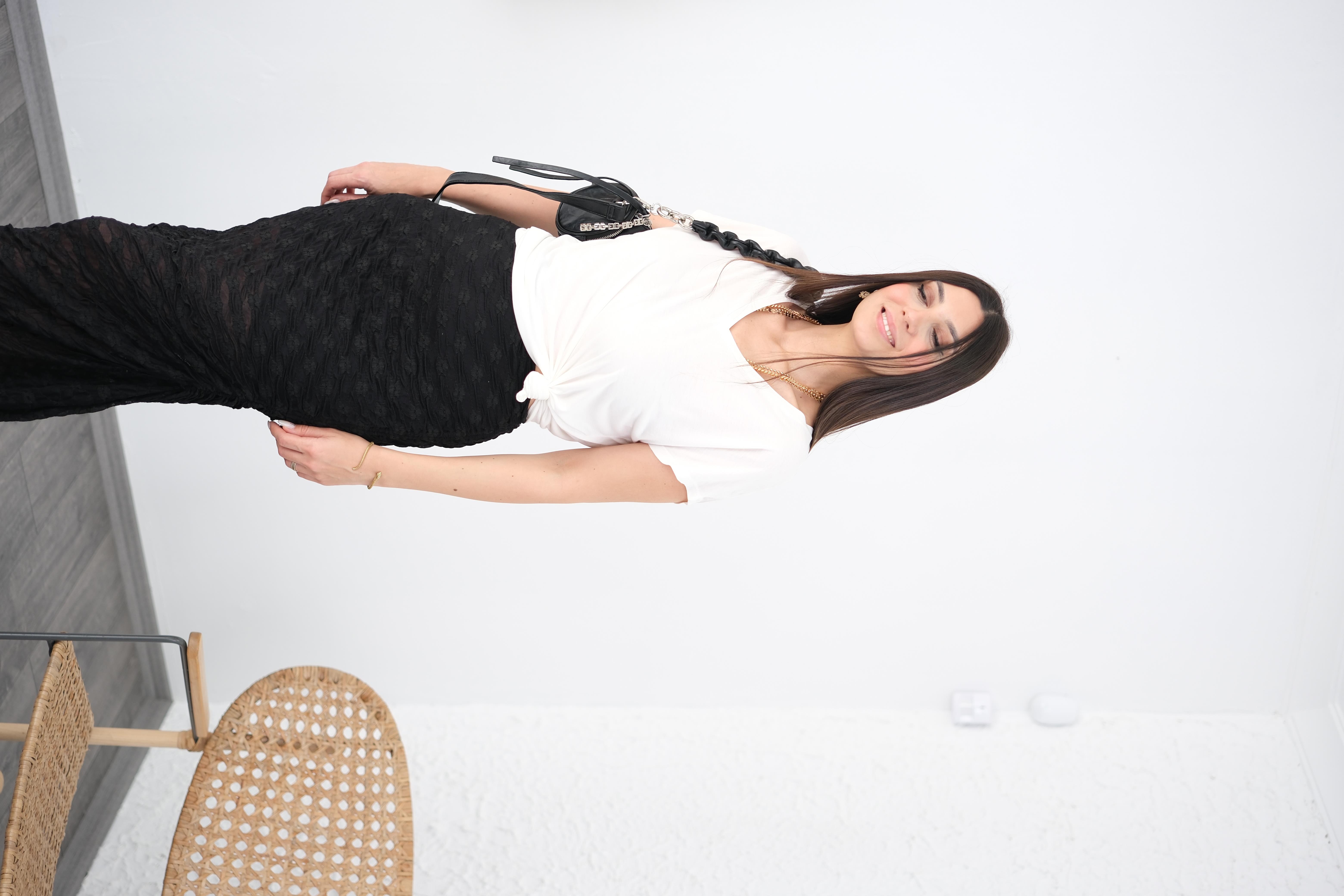 PENO V YAKA BEYAZ TİŞÖRT