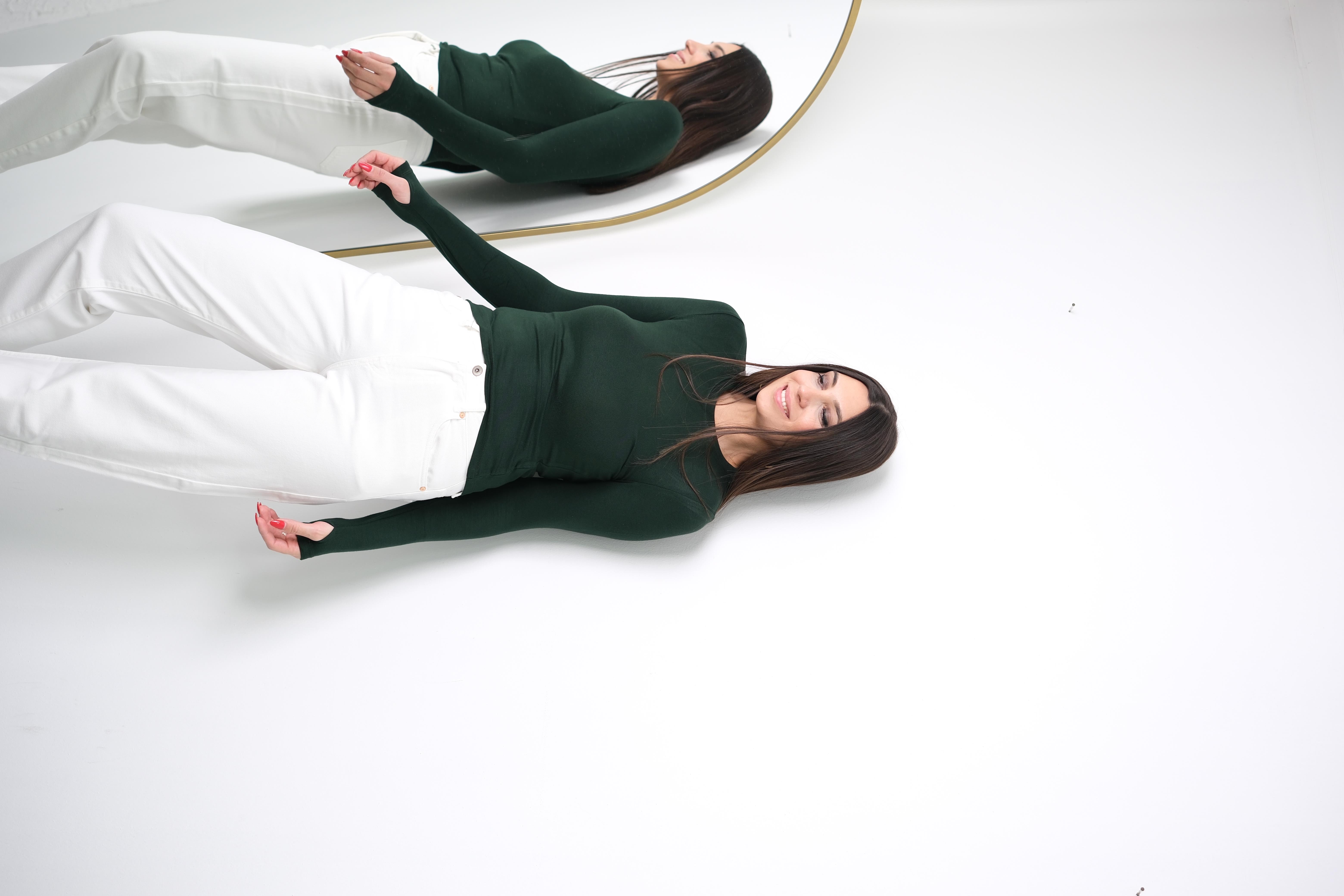 PESTA PREMİUM YEŞİL BLUZ