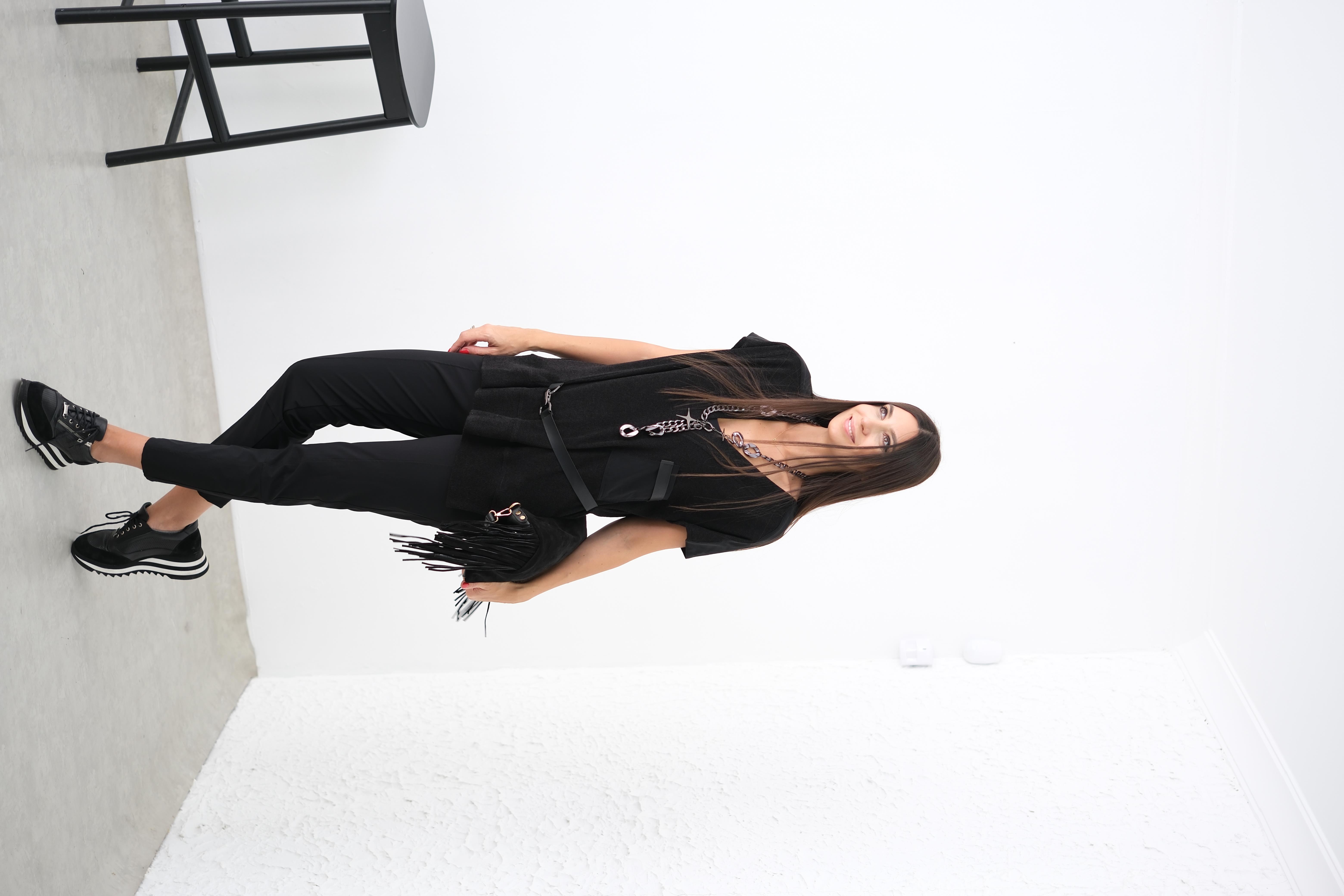 PLOV SİYAH RAHAT PANTOLON