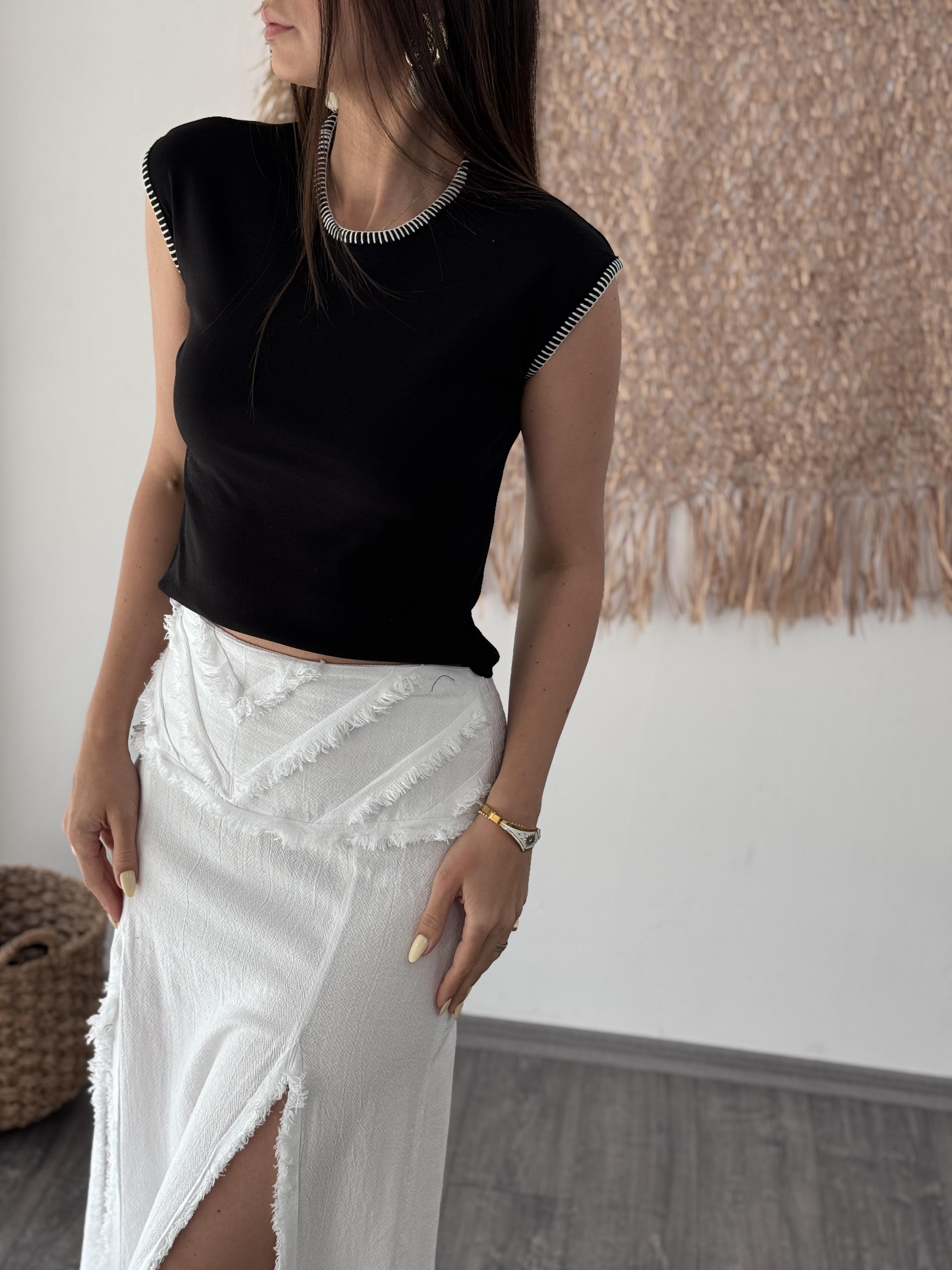 POSTE SİYAH BASİC ATLET