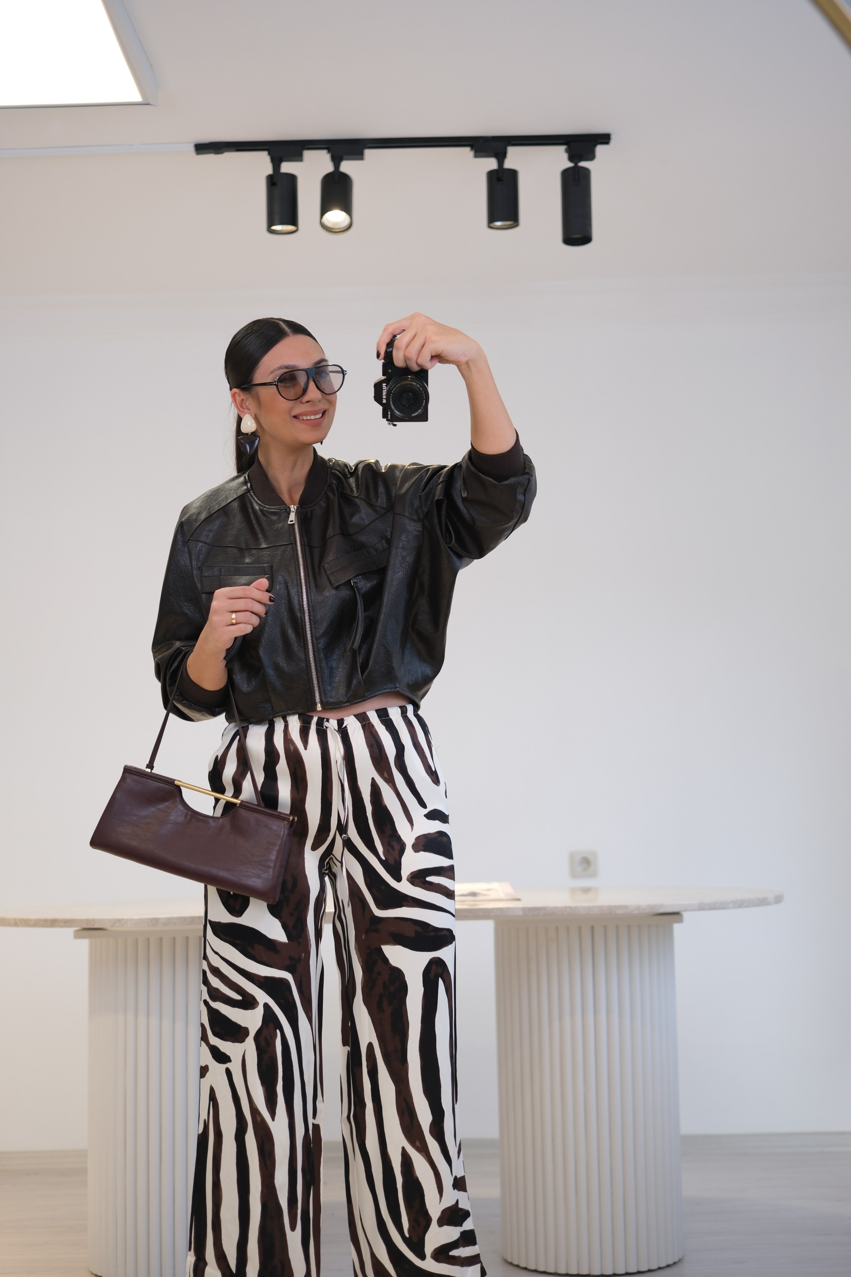 PRETTY ZEBRA DESEN PANTOLON