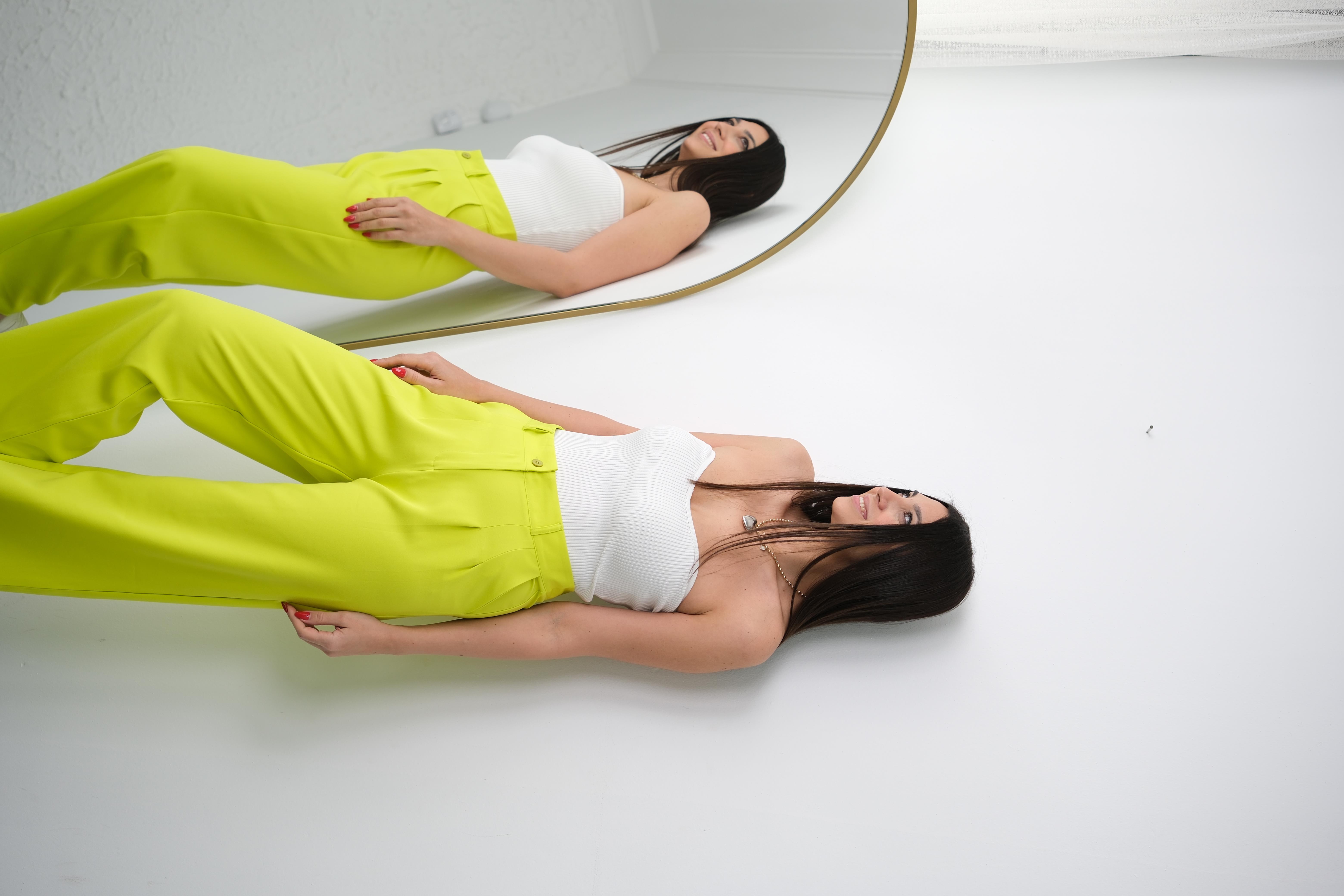 RENNES LİME PANTOLON