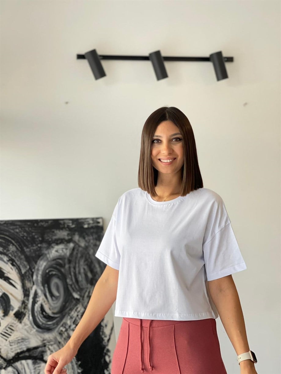 SALERA BEYAZ T-SHIRT