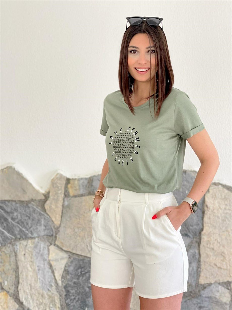 SUNNY HAKİ TİŞÖRT