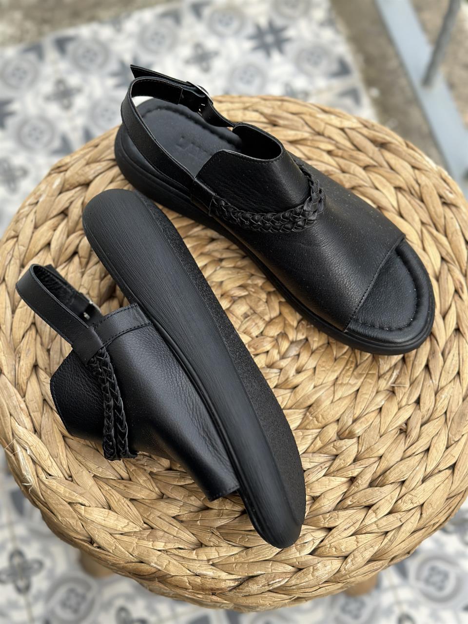 TOKYO SİYAH SANDALET