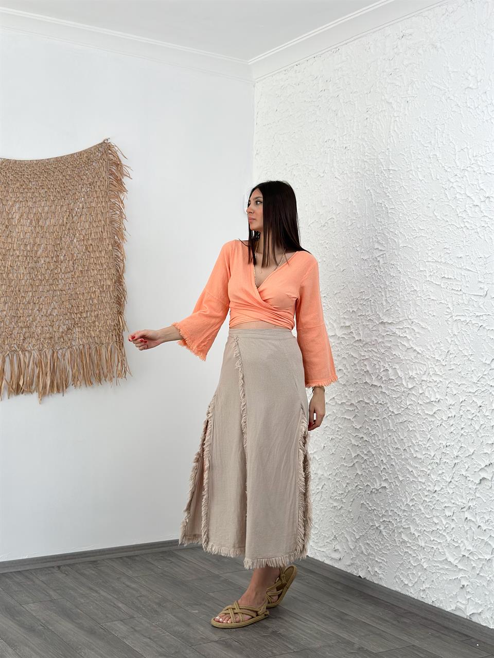 UMA YIRTMAÇLI TAŞ PÜSKÜL ETEK