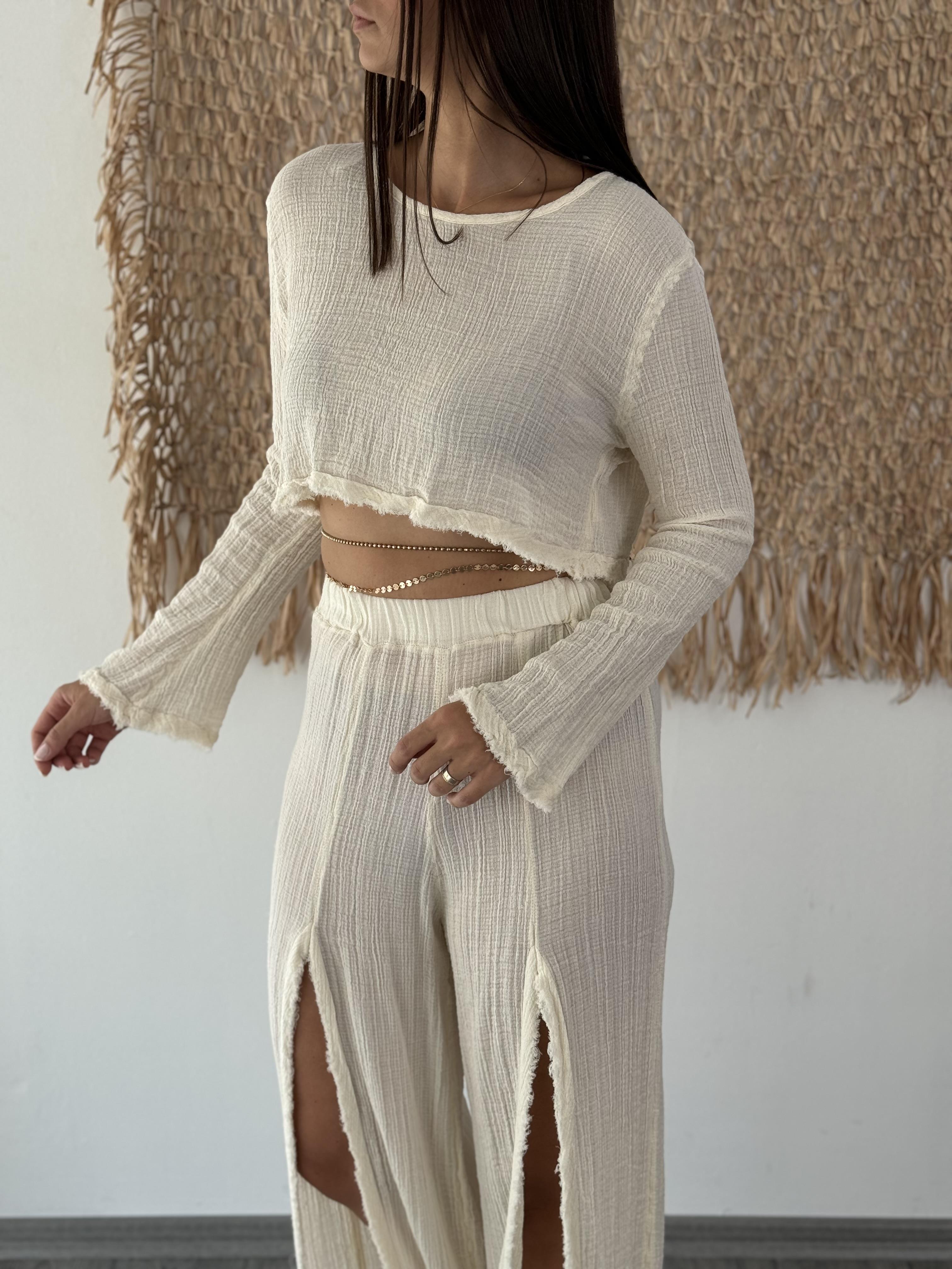 VALYA BEJ LİGHT BLUZ