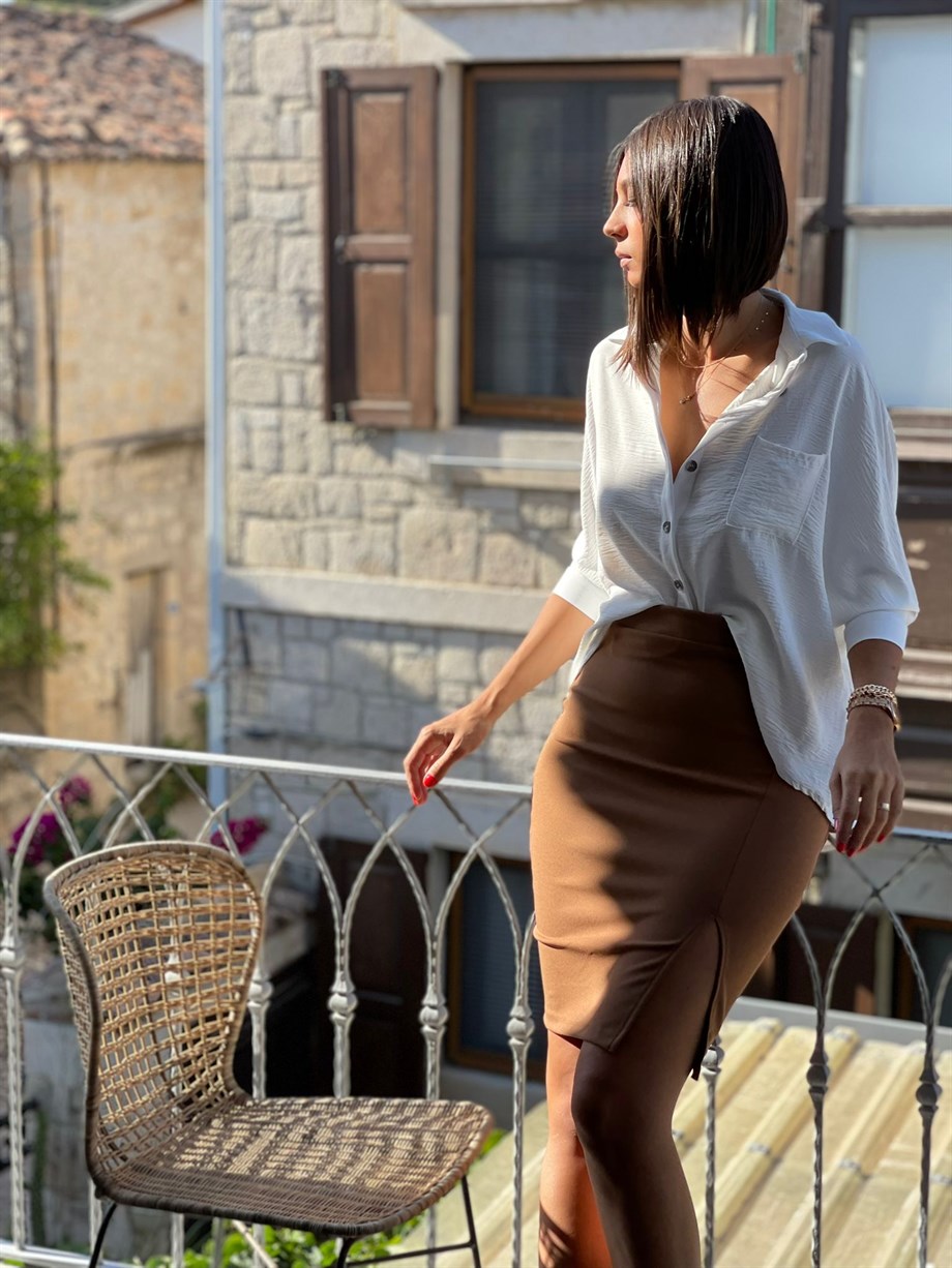YIRTMAÇLI KALEM ETEK