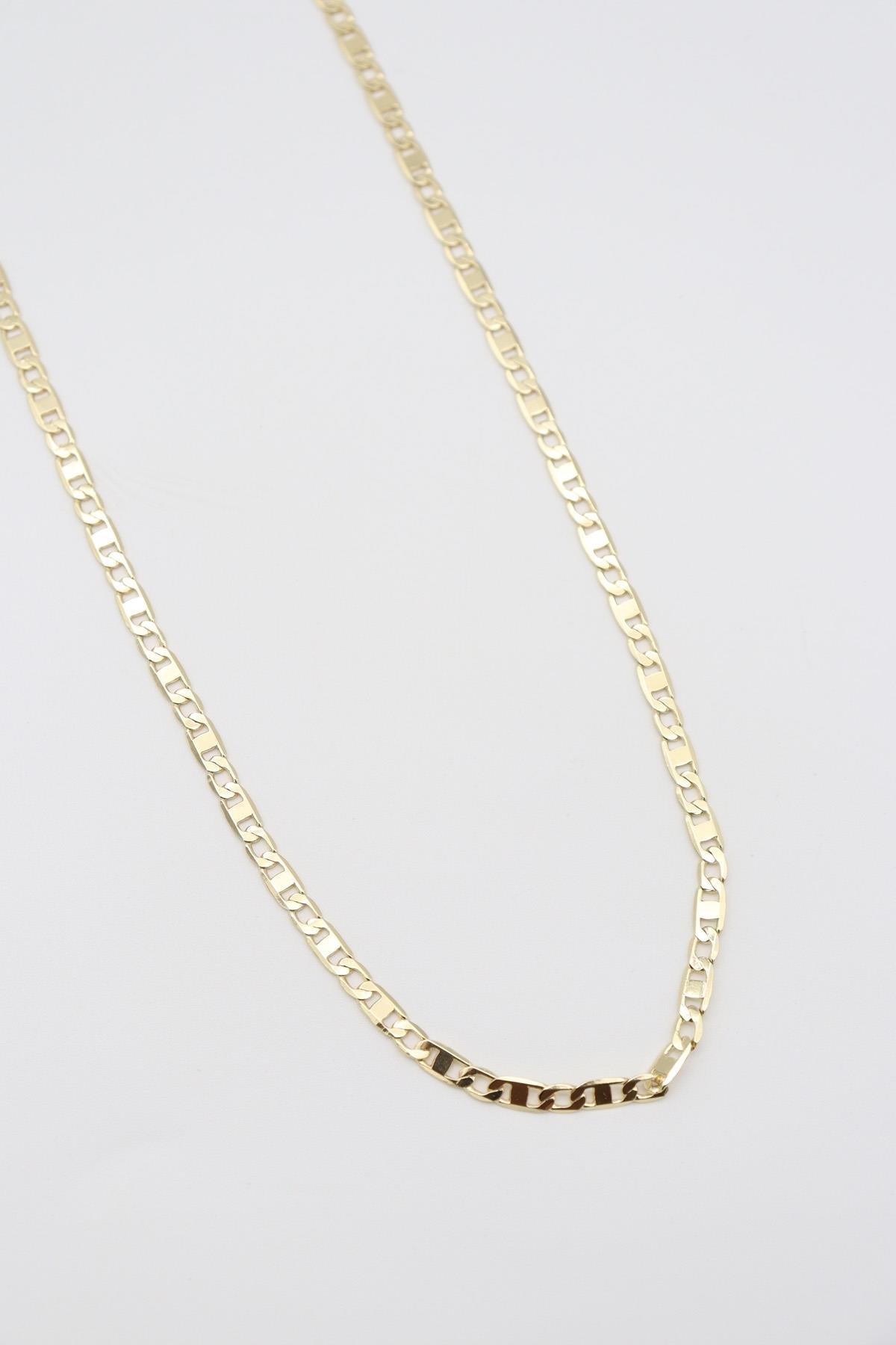 YUNA GEÇMELİ ZİNCİR KOLYA (50CM)