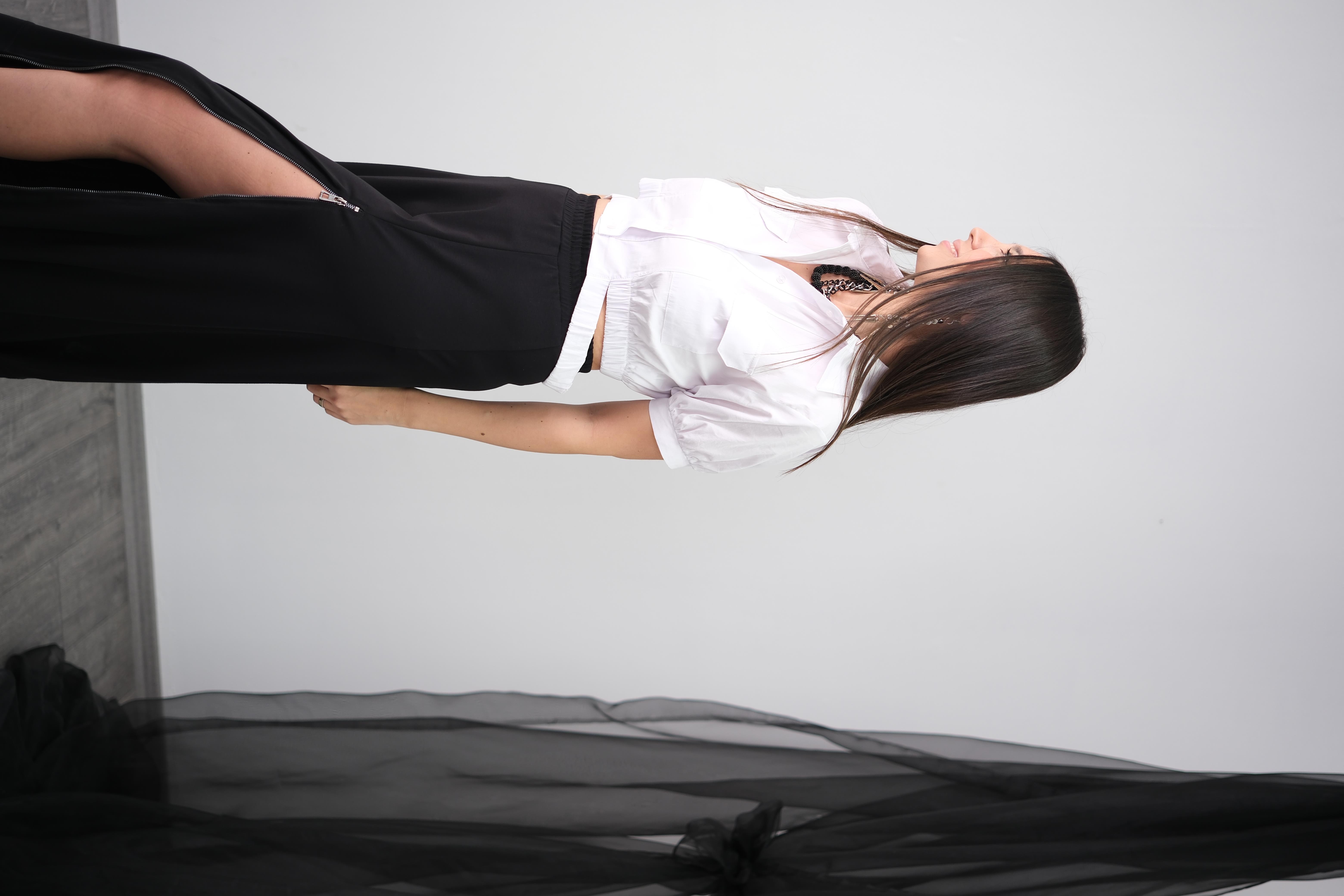 ALBY BEYAZ TASARIM GÖMLEK