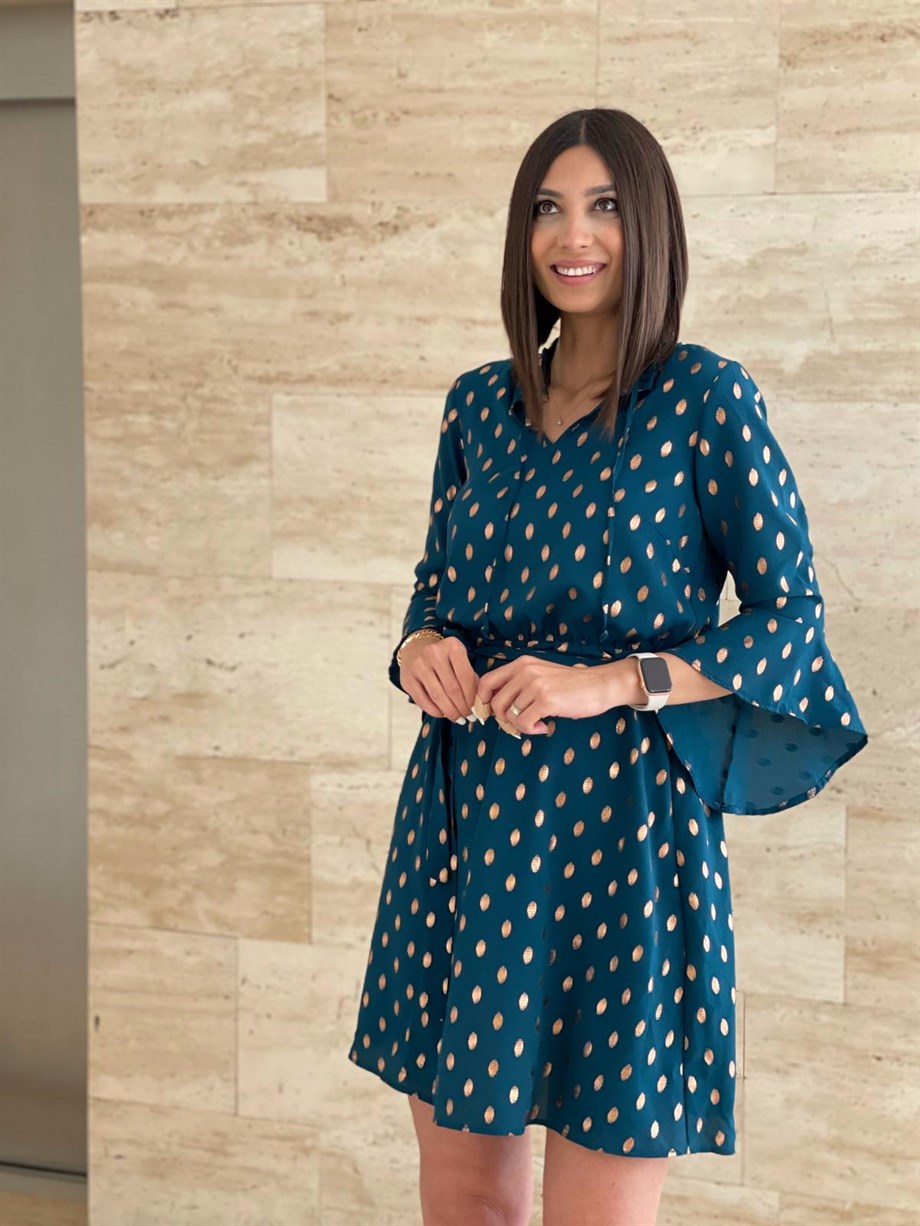 ANORY YEŞİL ELBİSE