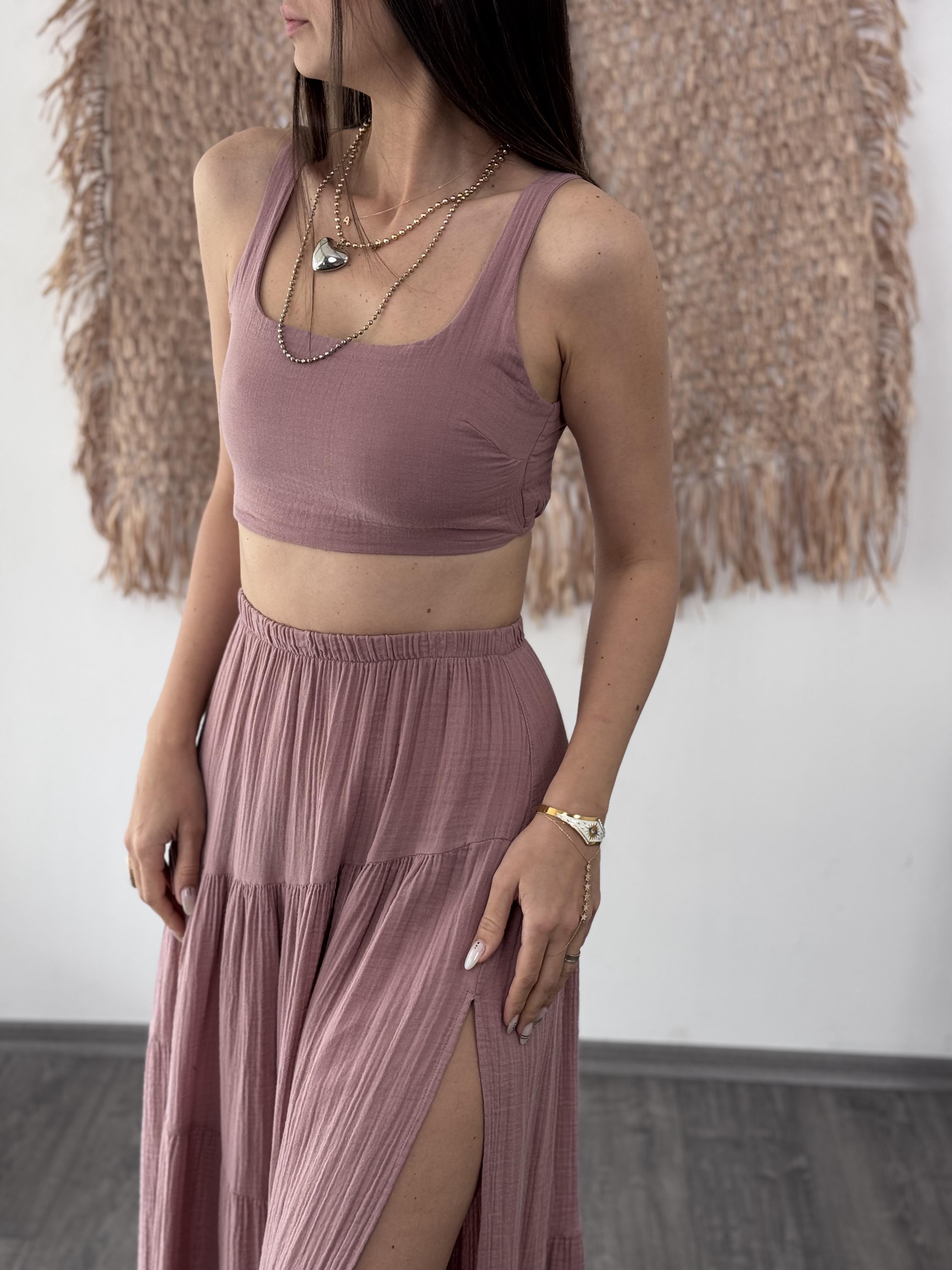 ASPENDOS ROSE PİNK CROP