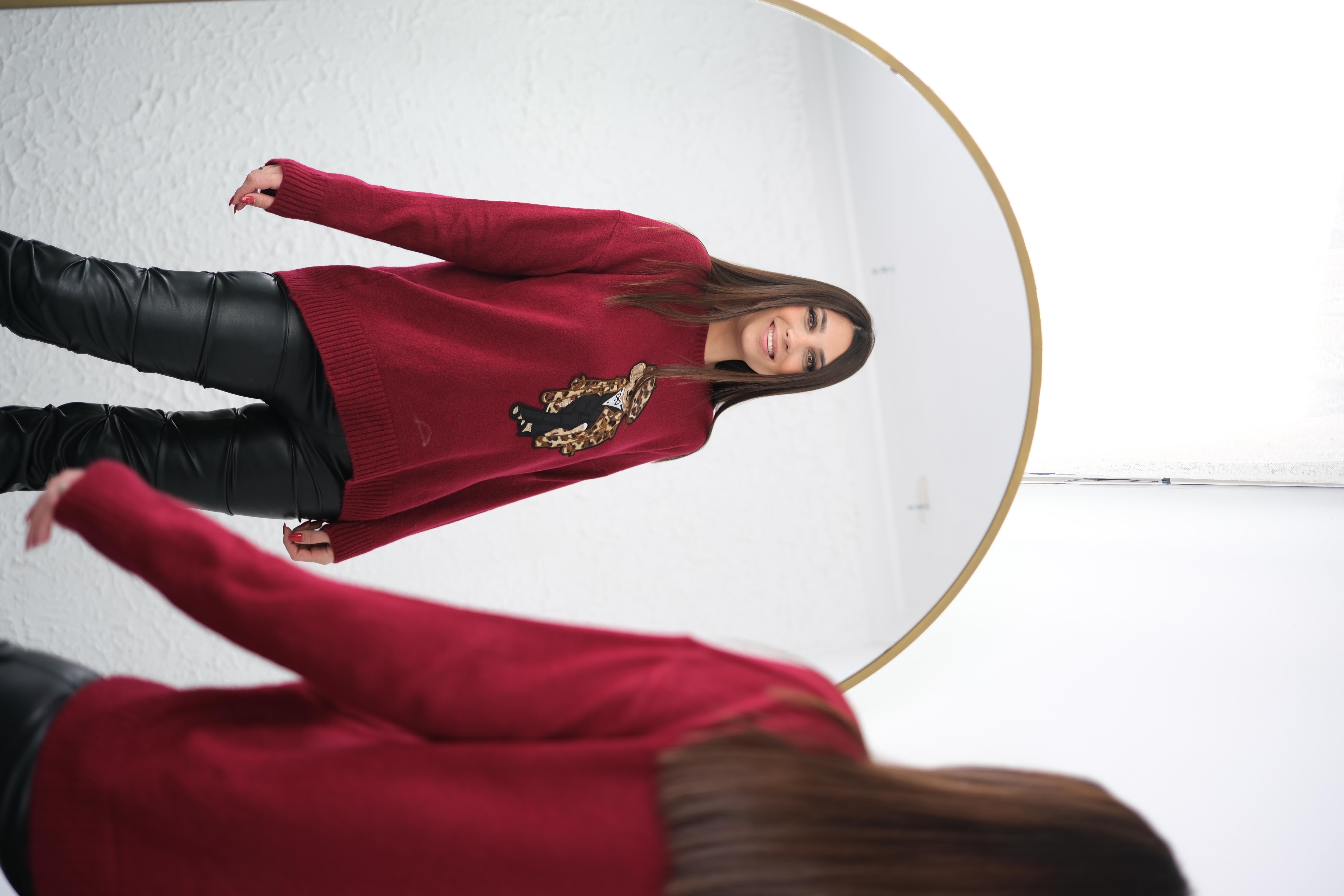 BEAR AYICIKLI BORDO KAZAK