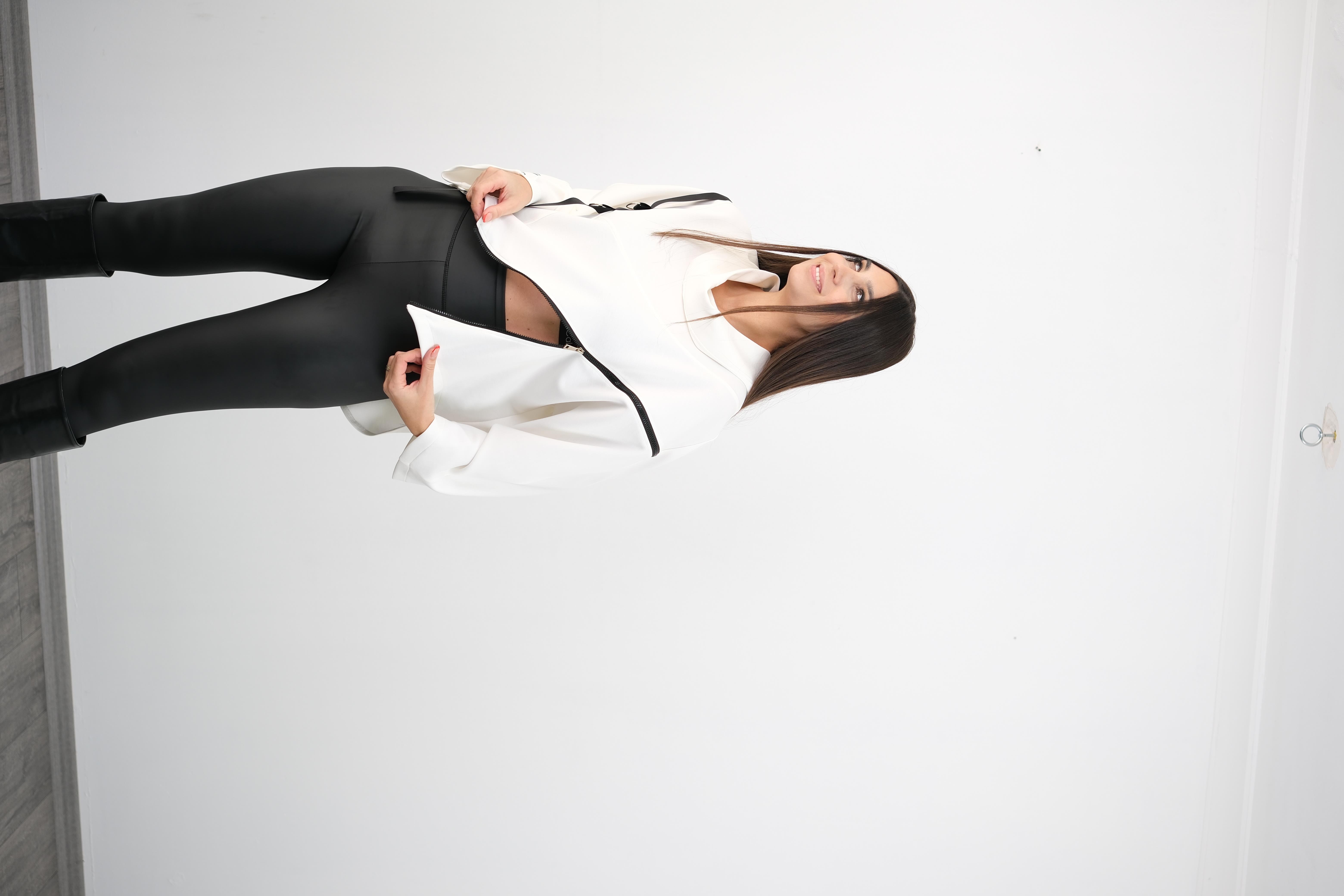 CADDY SİYAH DERİ TAYT