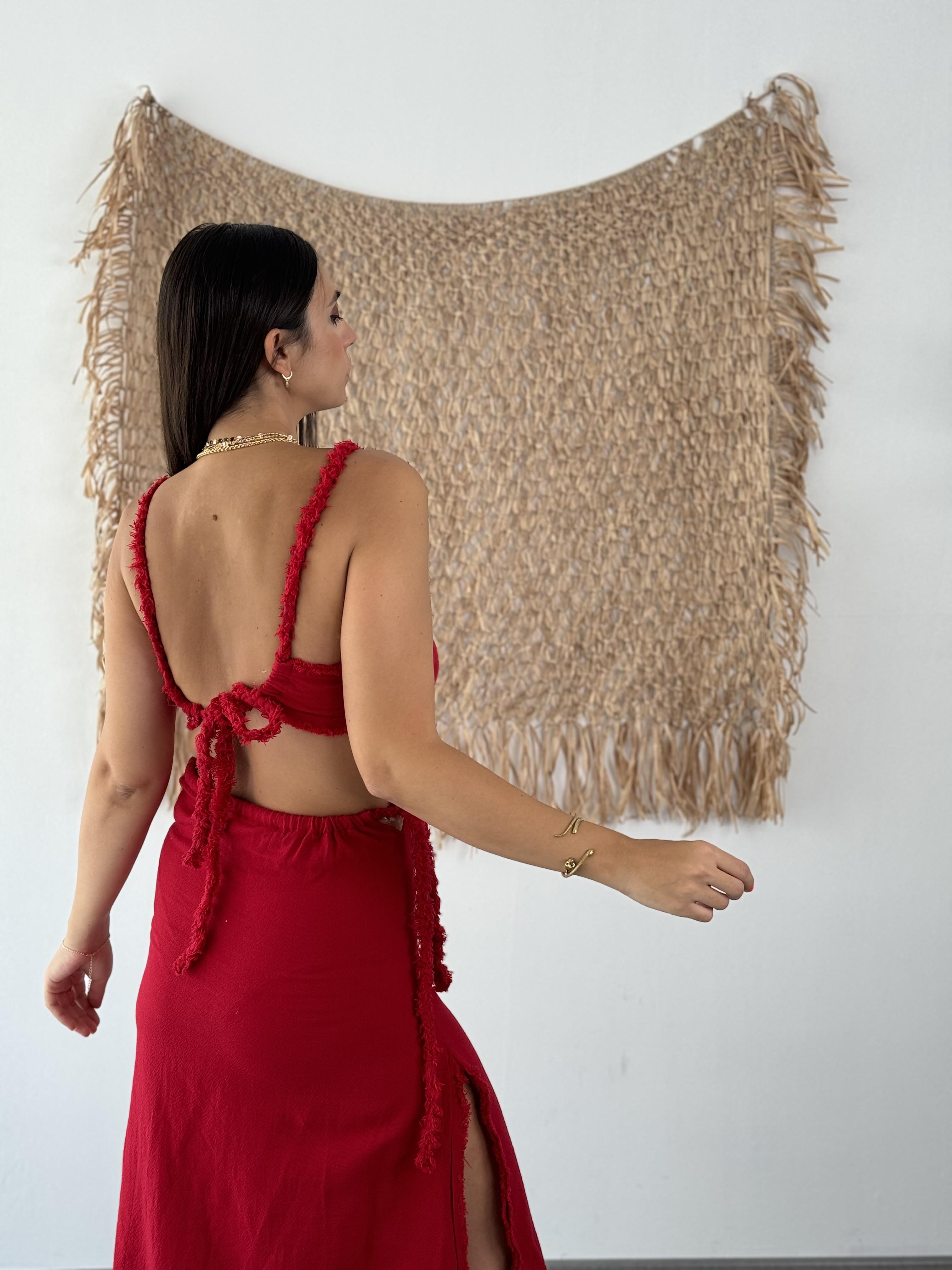 CALİMA VİŞNE TASARIM ELBİSE