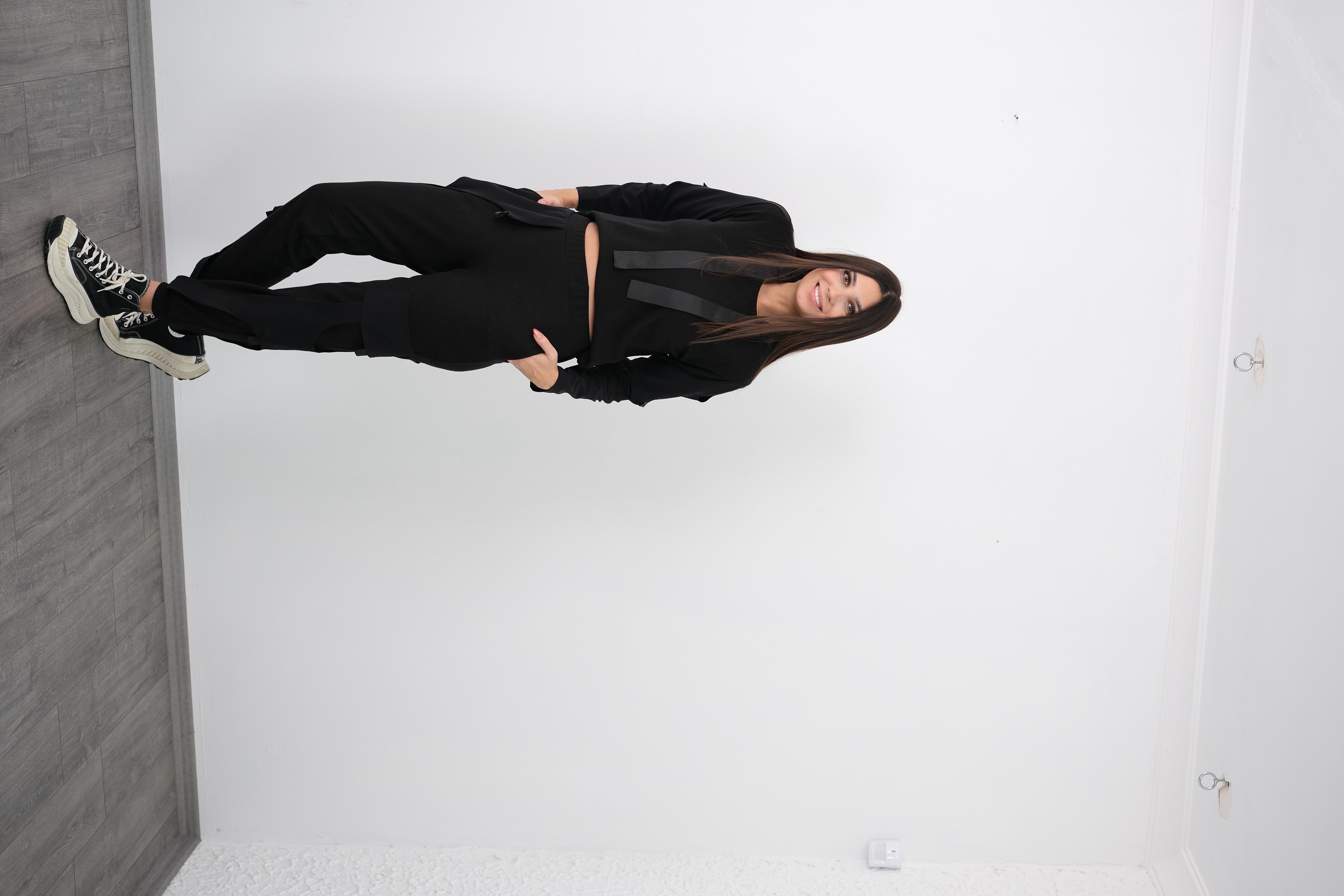 CELLY SİYAH TRİKO JOGGER PANTOLON