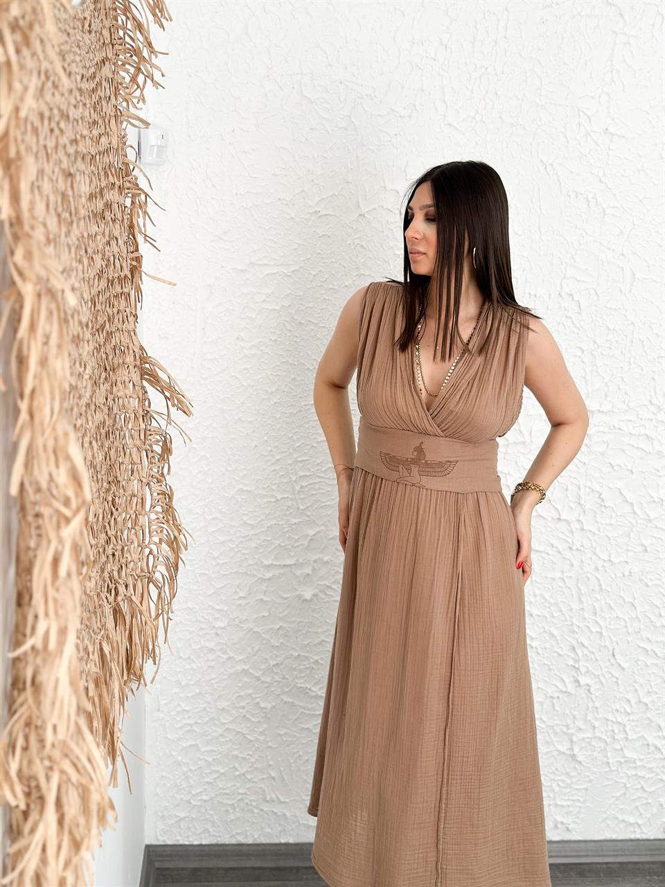 EGYPT BİSKÜVİ MÜSLİN ELBİSE