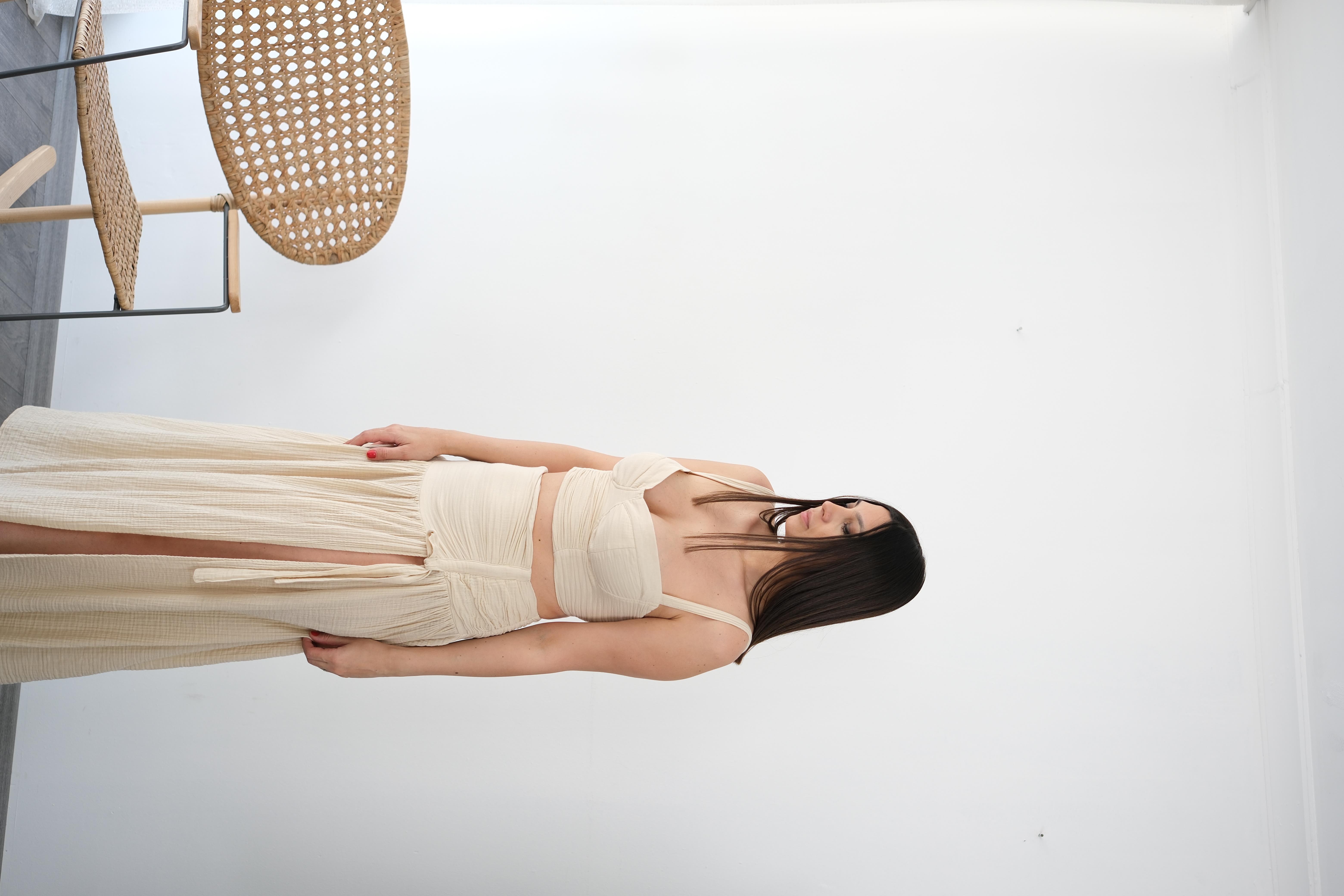 ELİZA BEJ ETEKLİ TAKIM