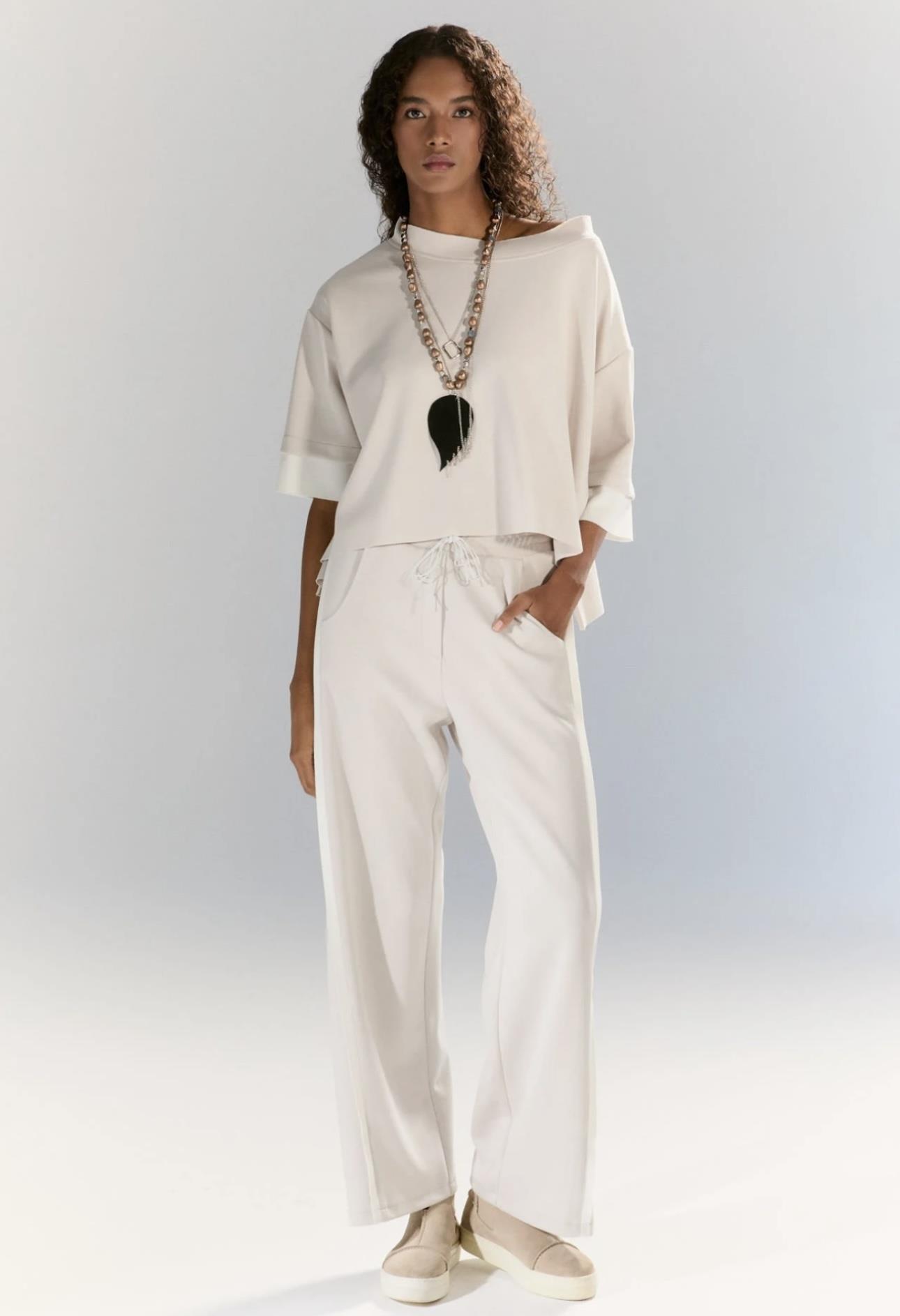 FEMME DİRSEK KOL VİZON MODAL BLUZ