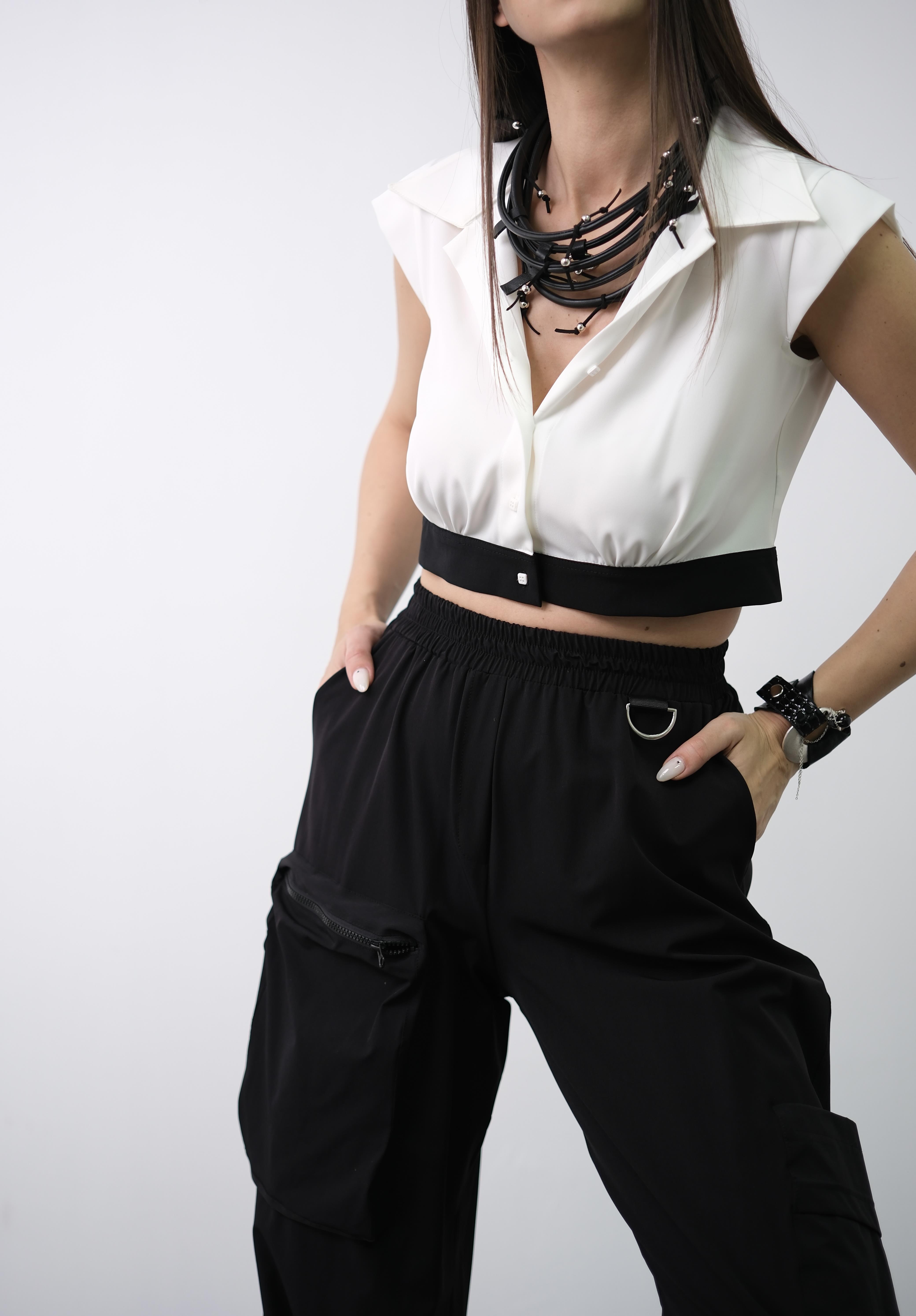 GAMO BEYAZ GÖMLEK BLUZ