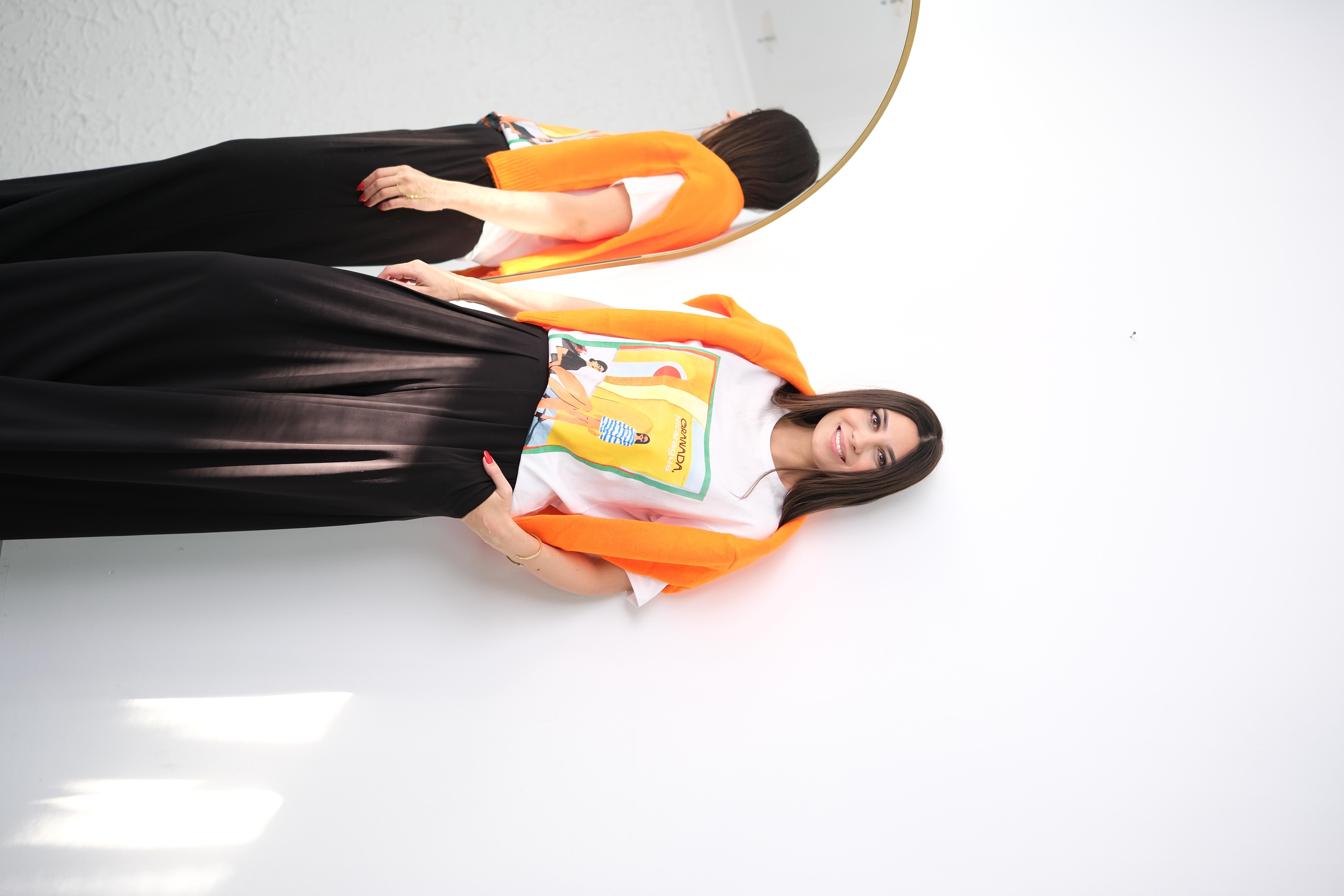 GRANADA BASKILI BEYAZ TİŞÖRT