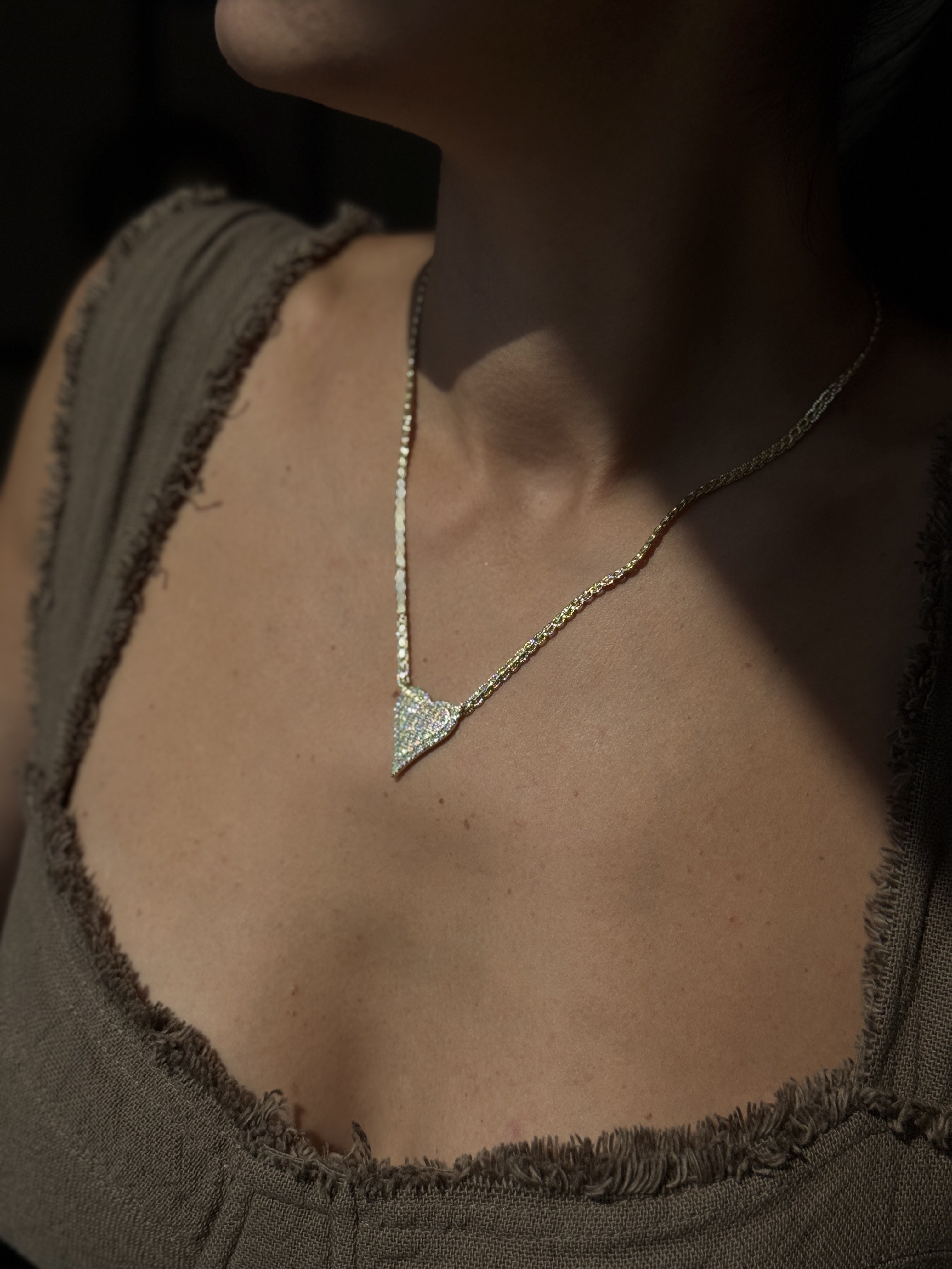 HEAR GOLD KALP KOLYE