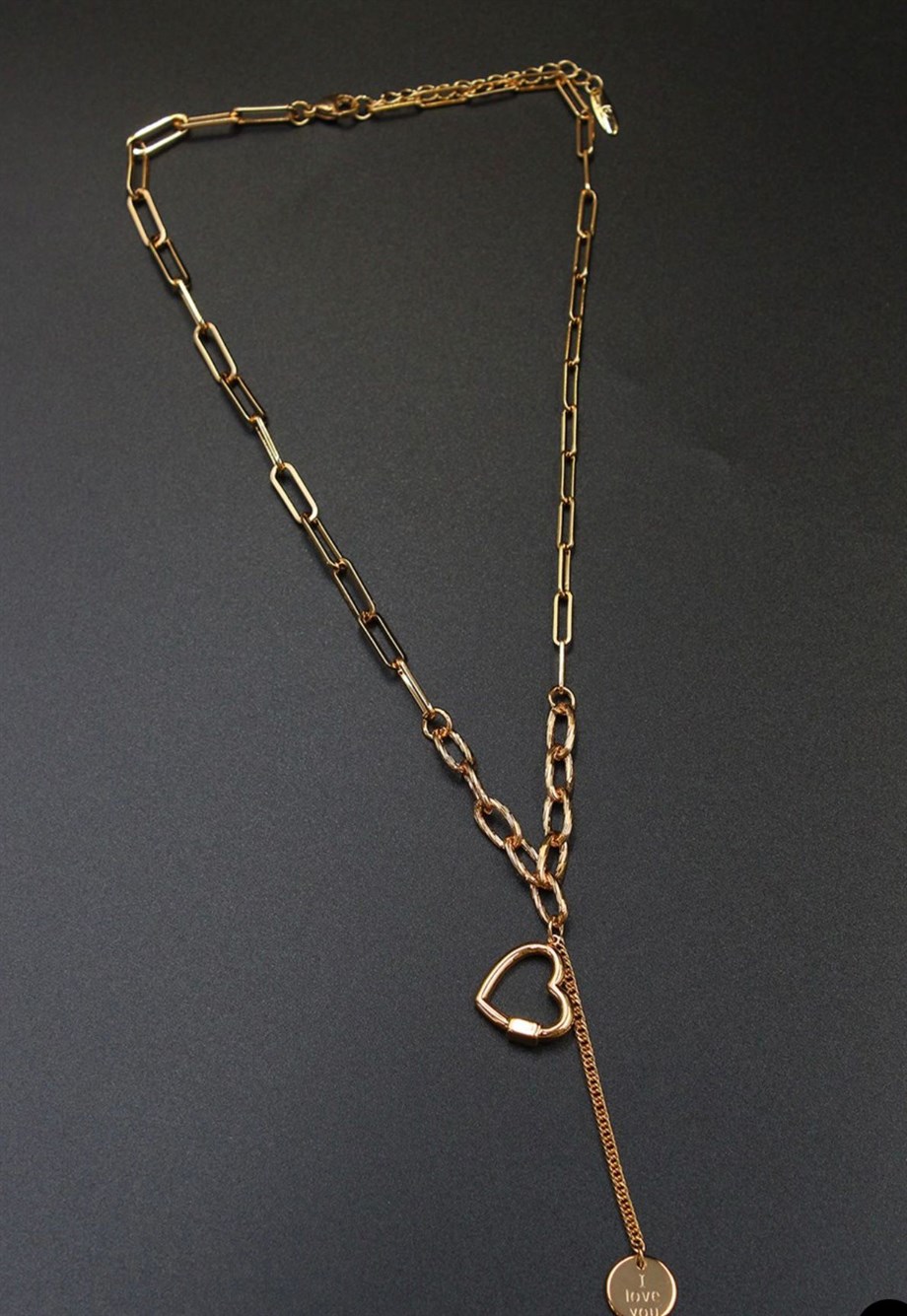 HEART ZİNCİR KOLYE