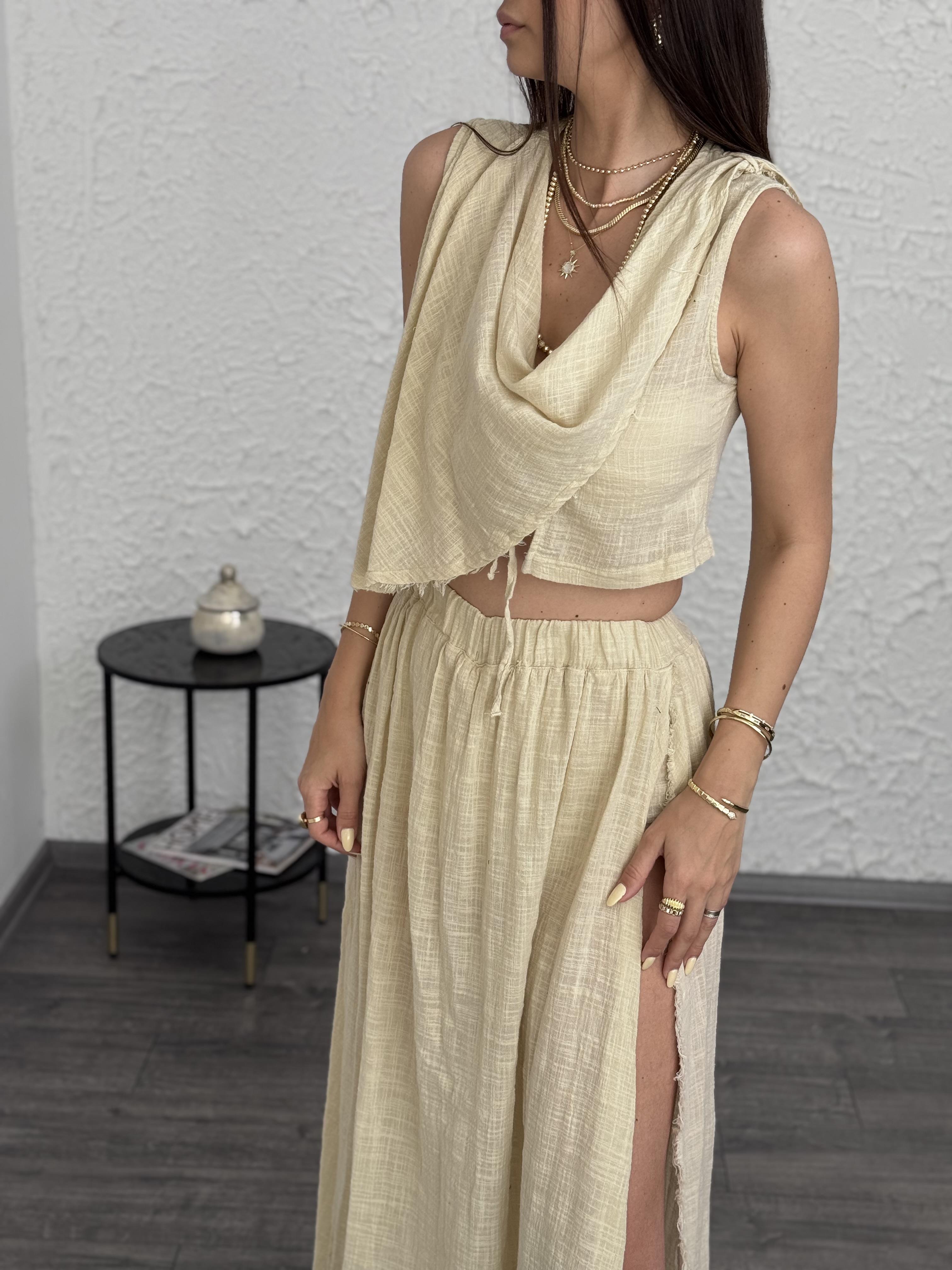 HERN TASARIM BEJ BLUZ