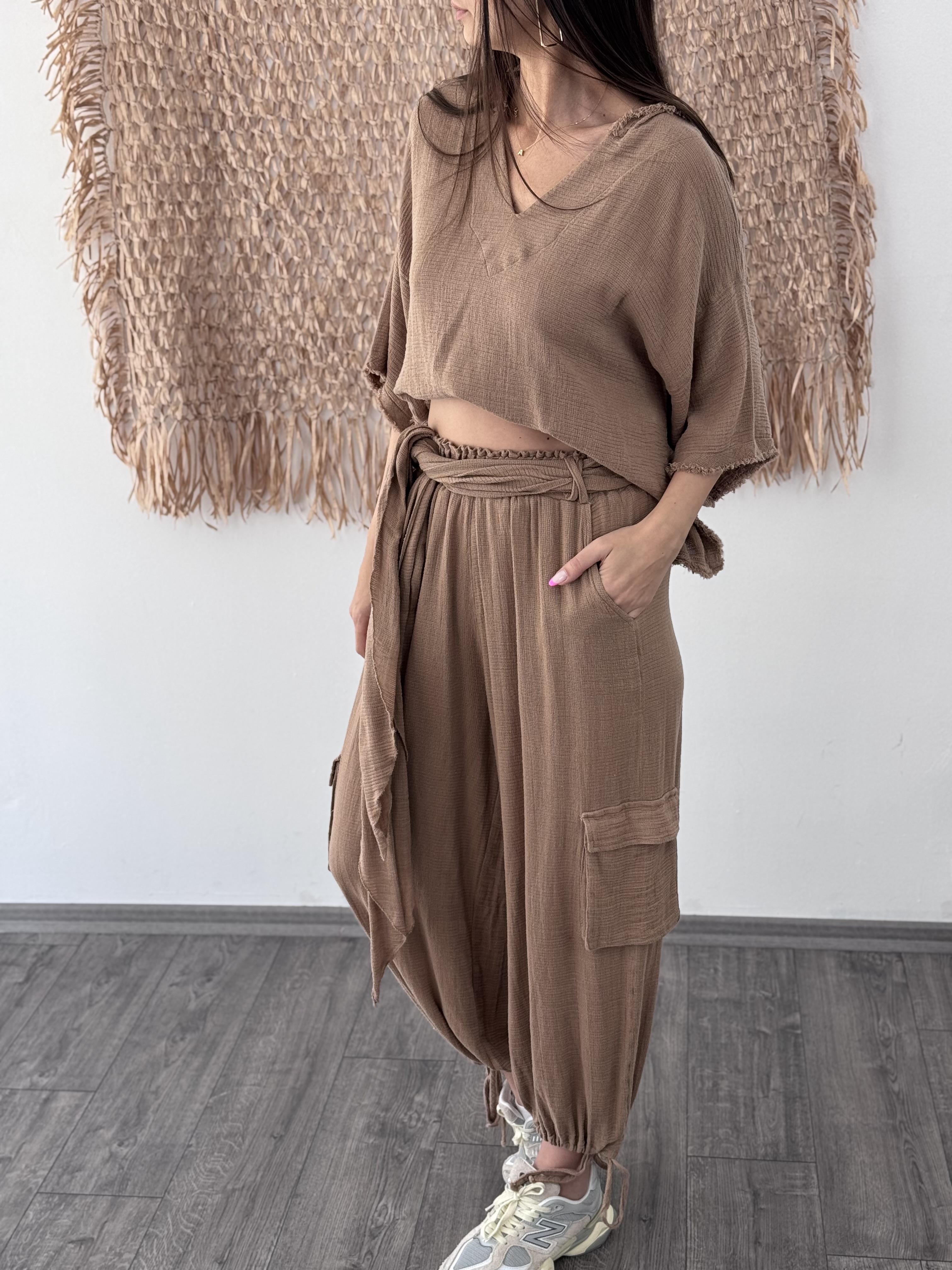 HORTA JOGGER NATURAL BİSKÜVİ PANTOLON